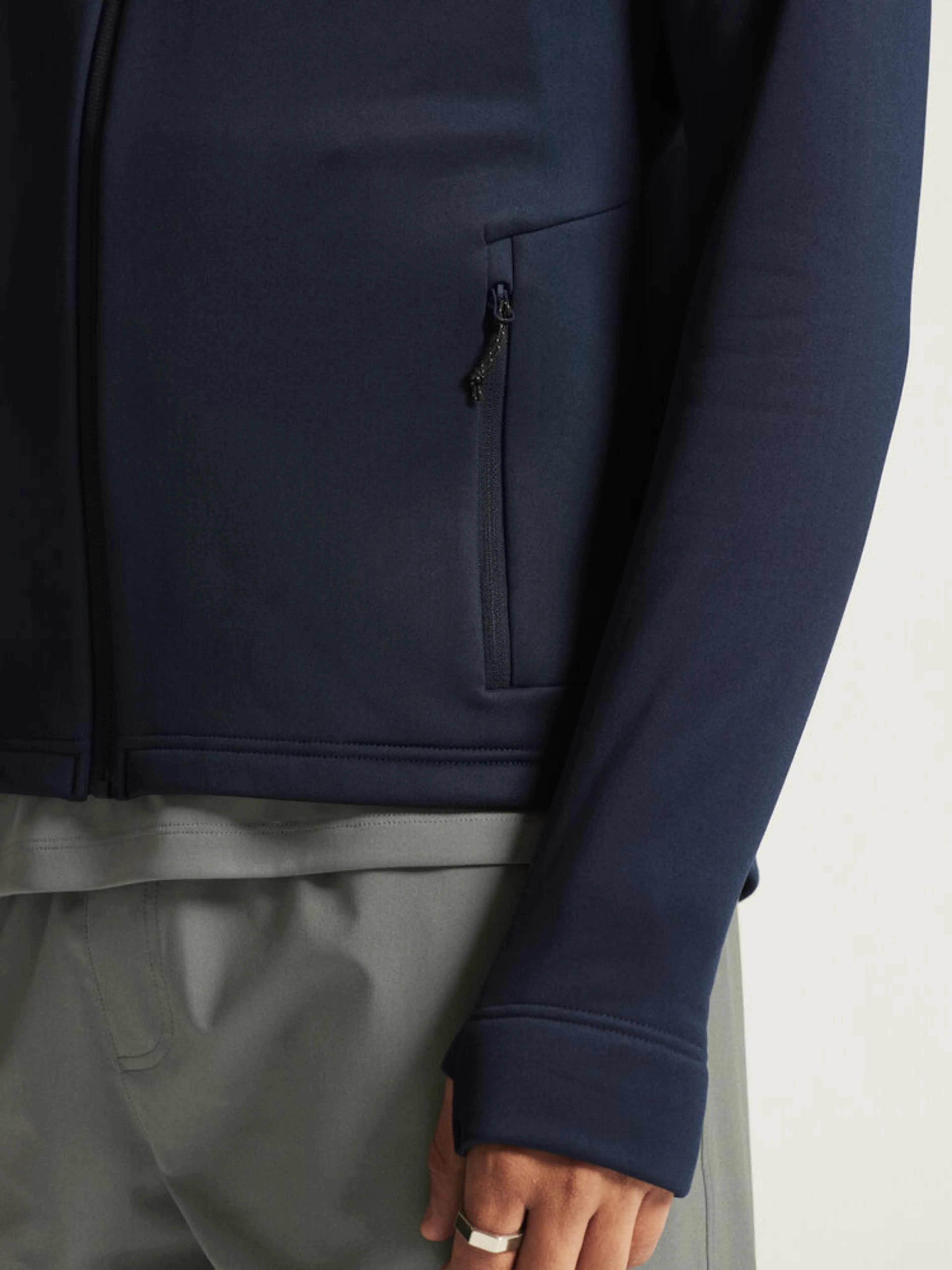 Adv Explore Power Fleece Hood Jkt M