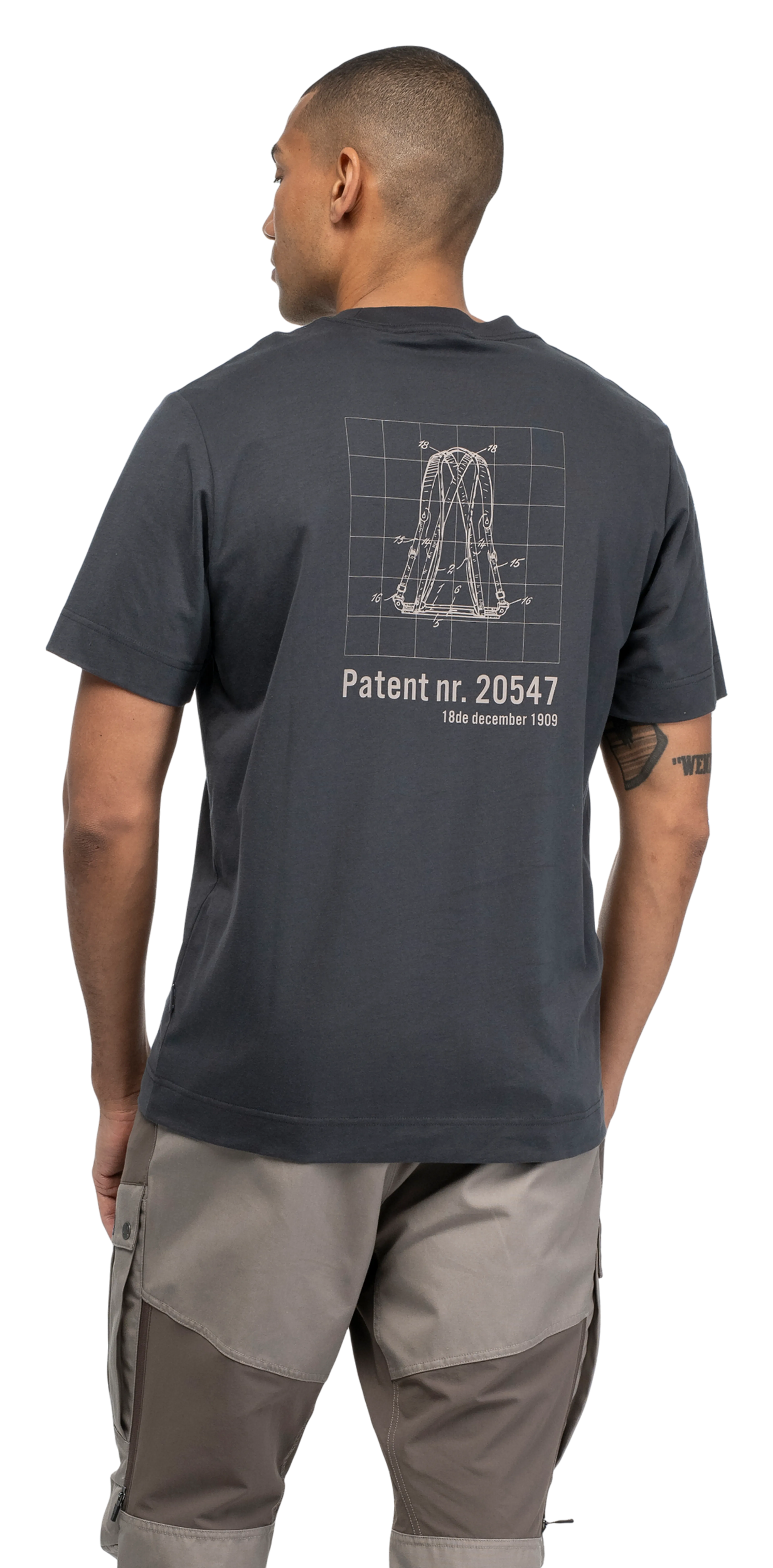 Graphic Cotton Tee Men