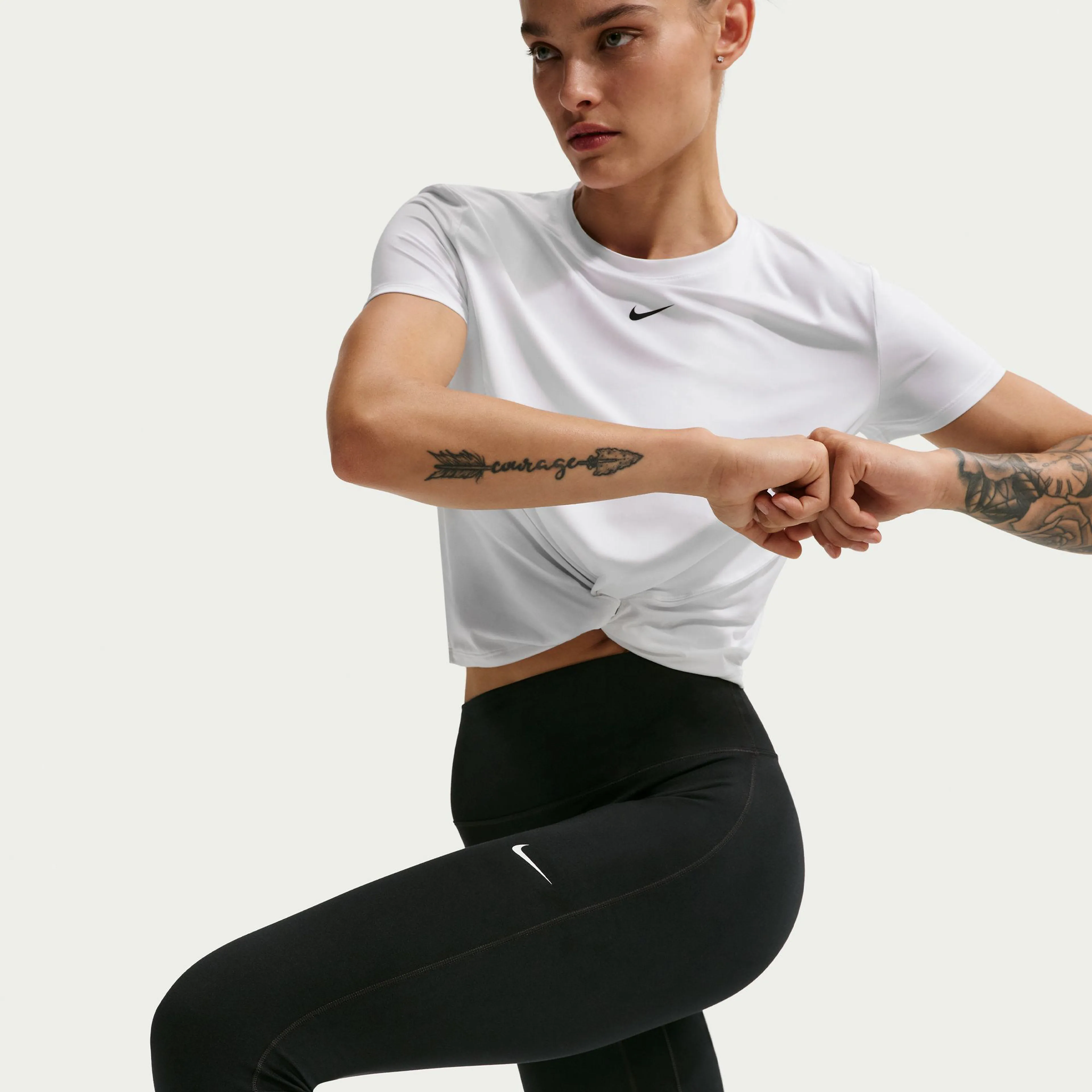  One Seamless Front Women's High-Waisted Full-Length Leggings