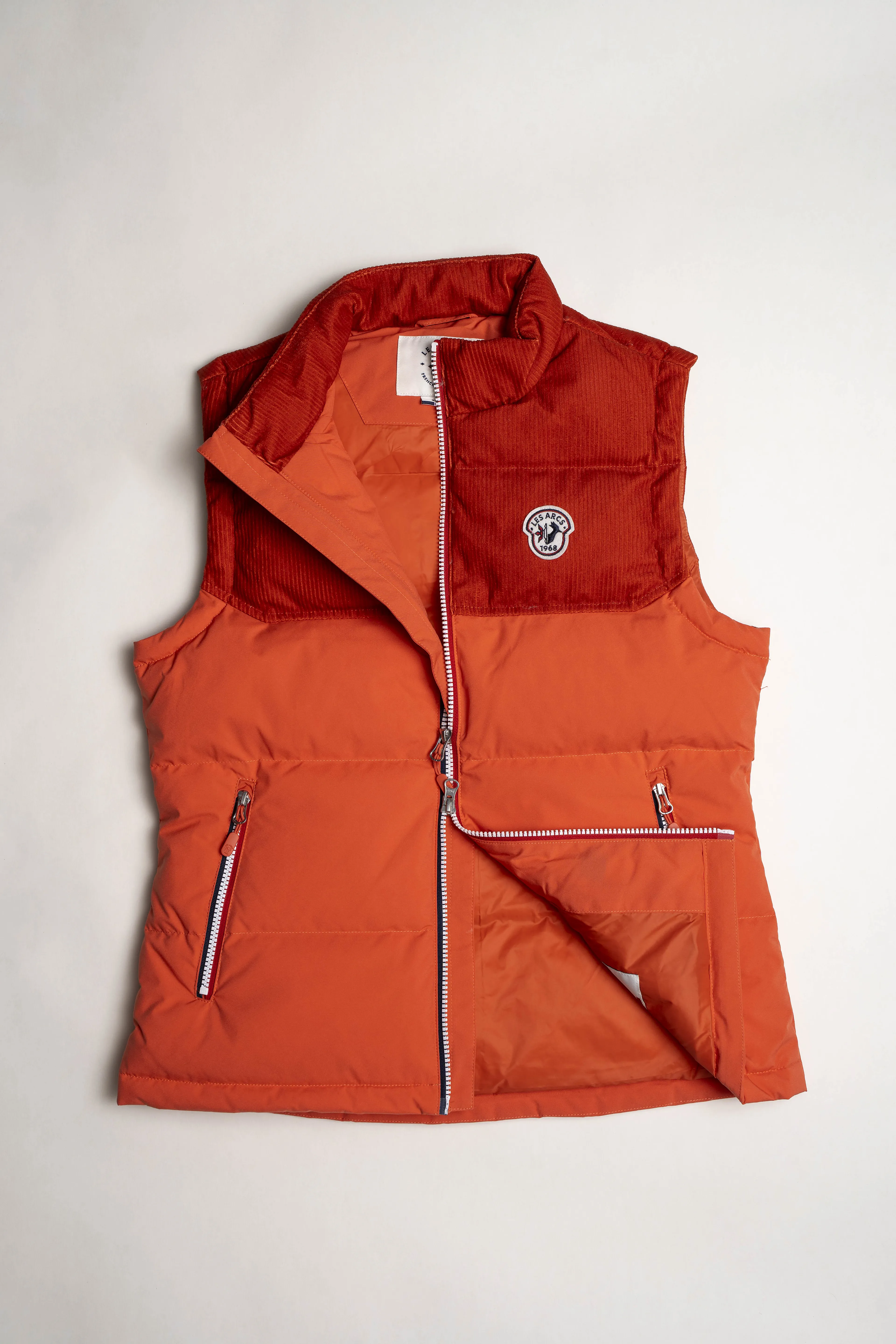 Adele cord vest W