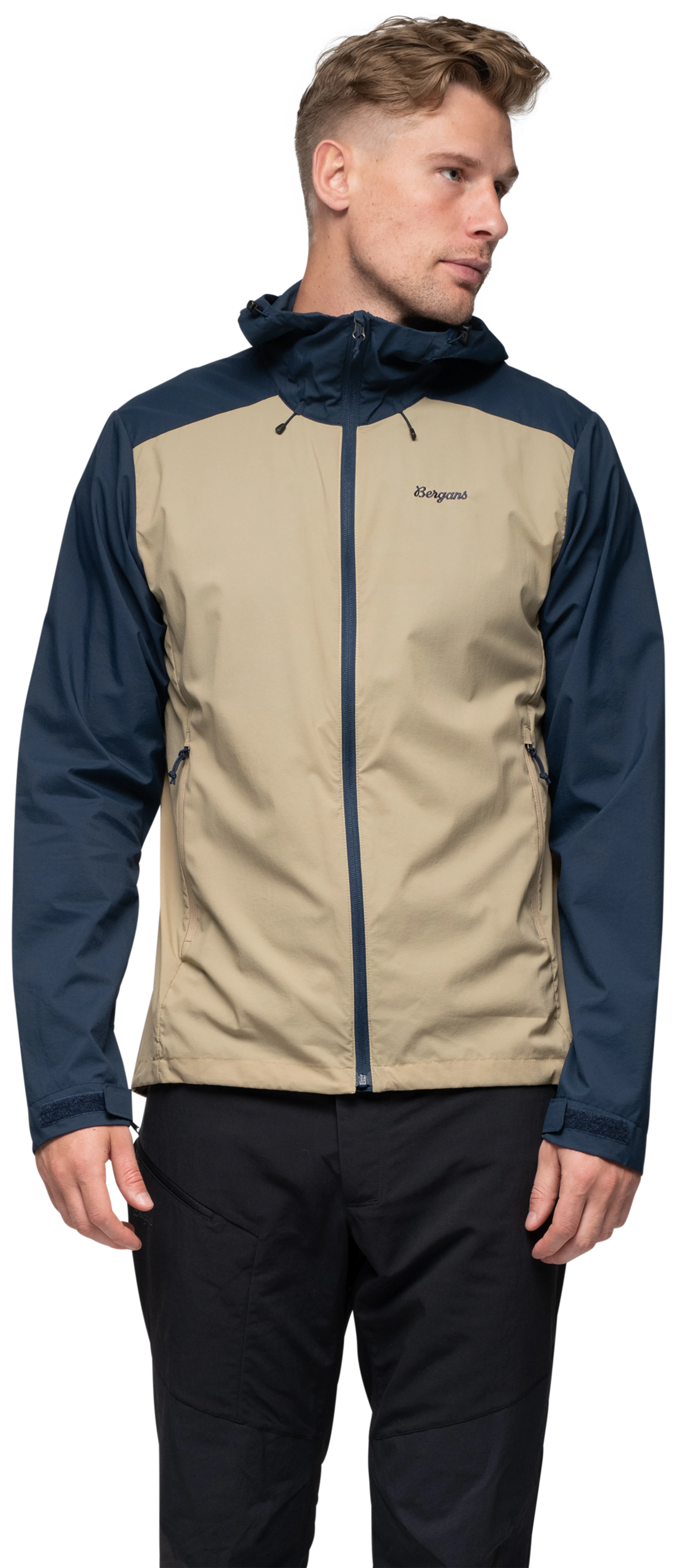 Warm Sand/Navy Blue
