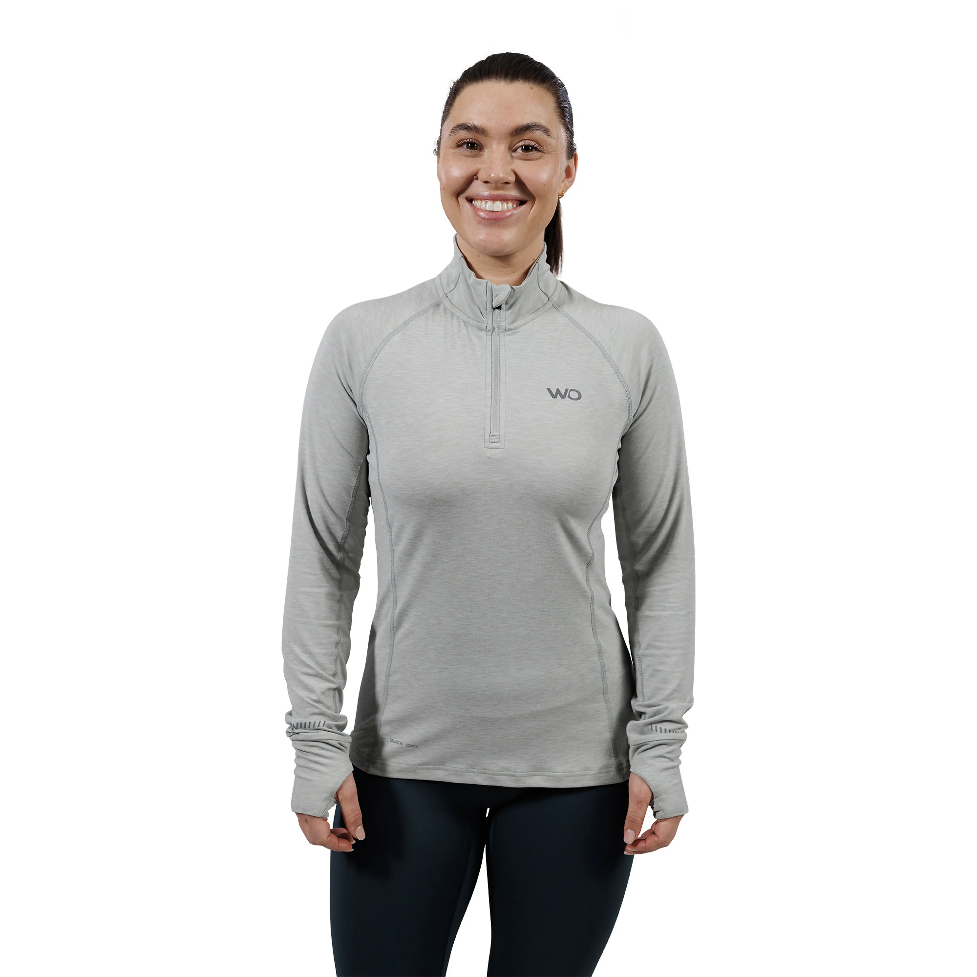 Wolling Melange Performance Midlayer Dame