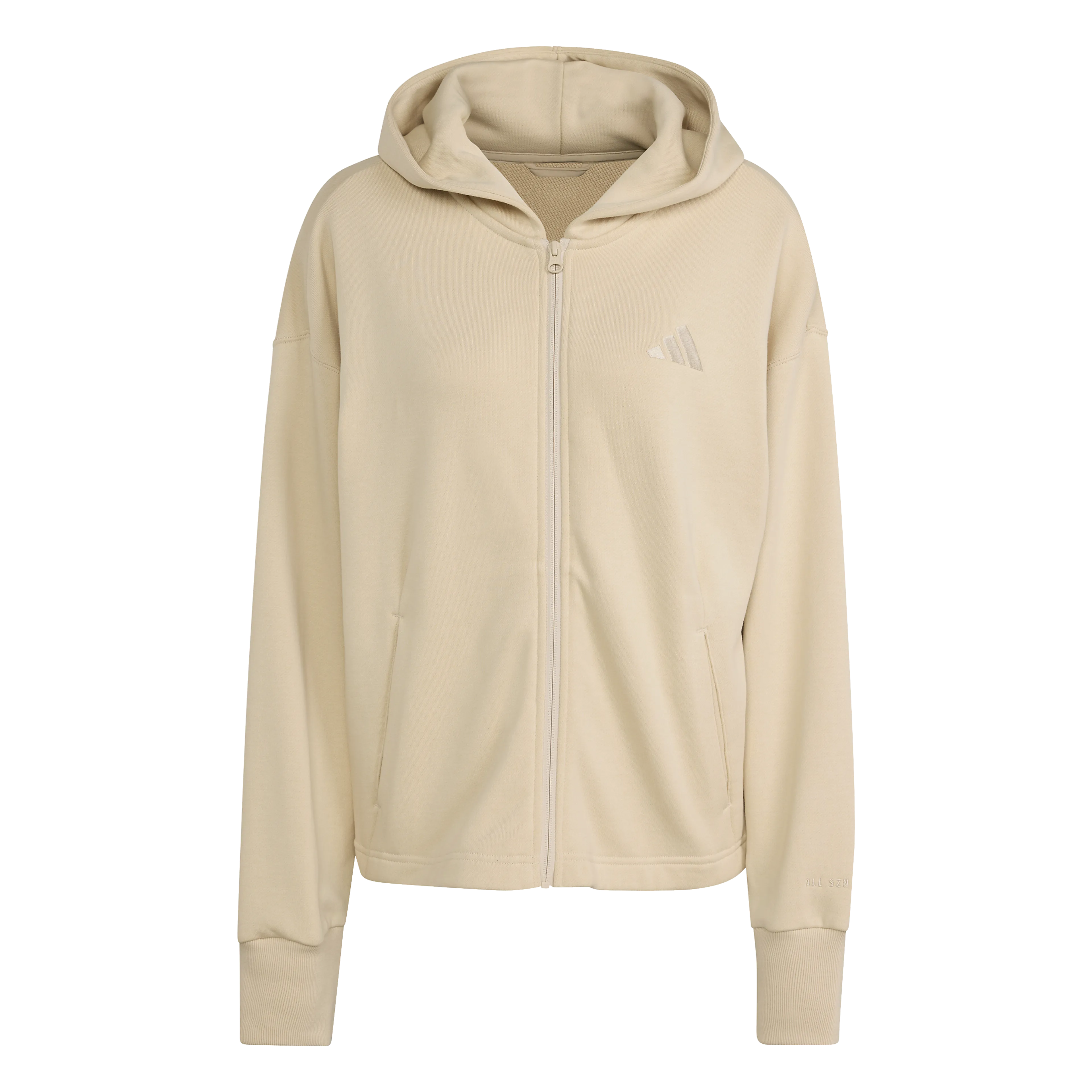 ALL SZN French Terry Loose Full-Zip Hoodie Dame