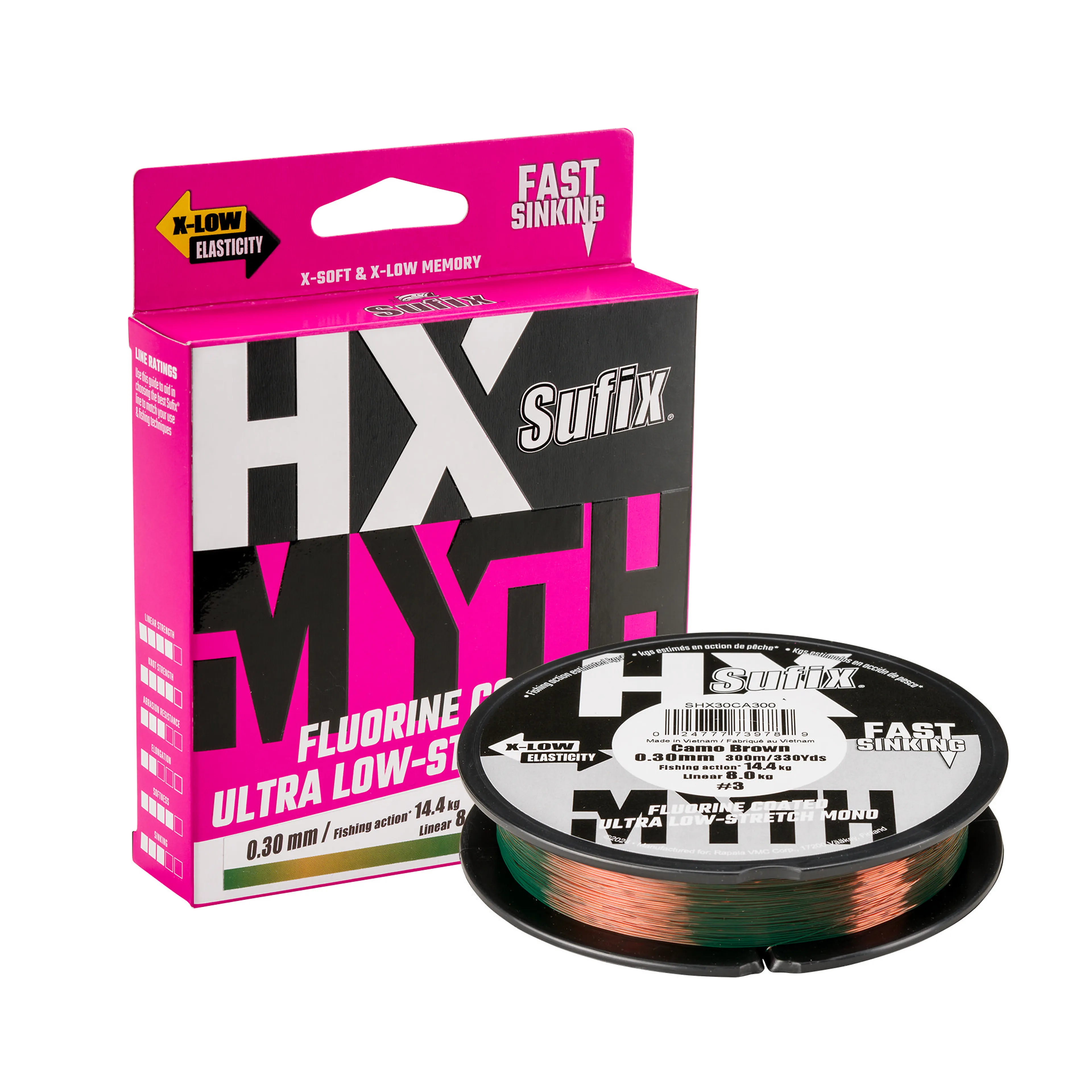 HX-Myth Camo Brown 300m 0,25mm 6,7kg