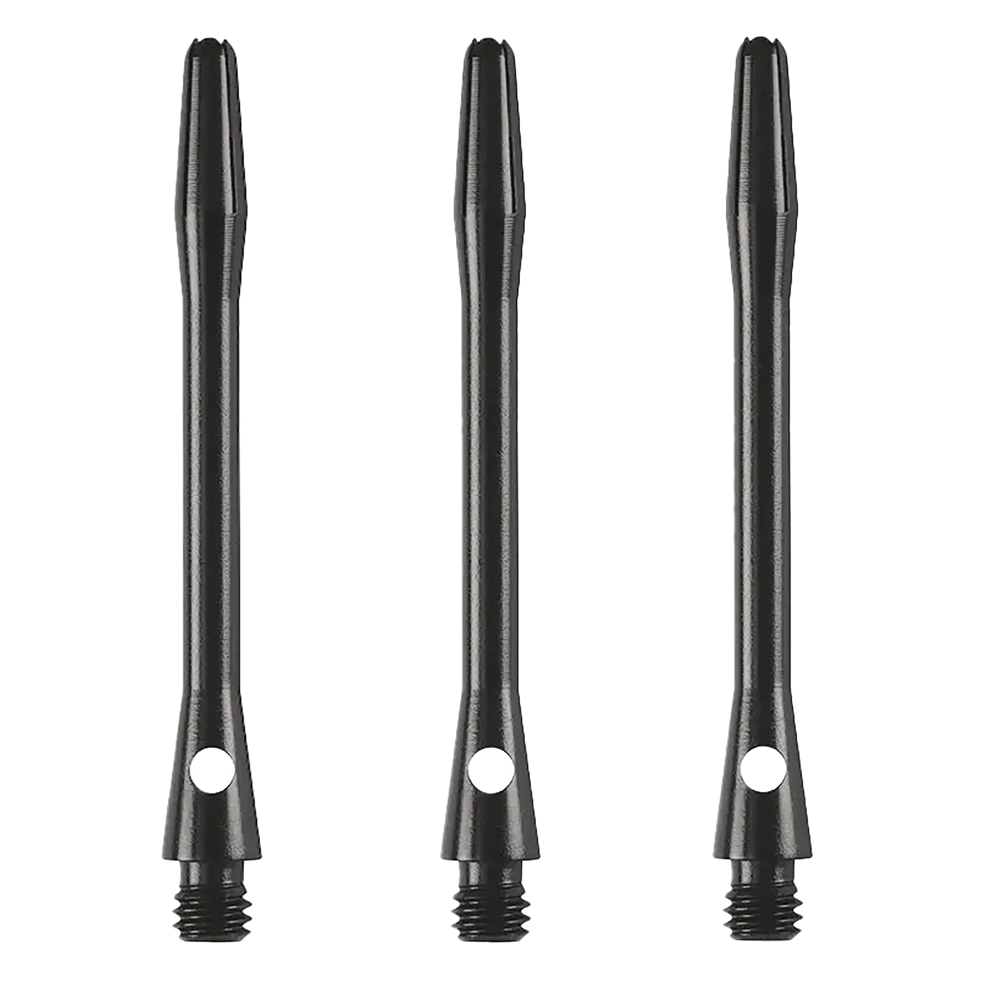Harrows Dart Shafts Anodised Aluminium Medium Black 3 Pcs