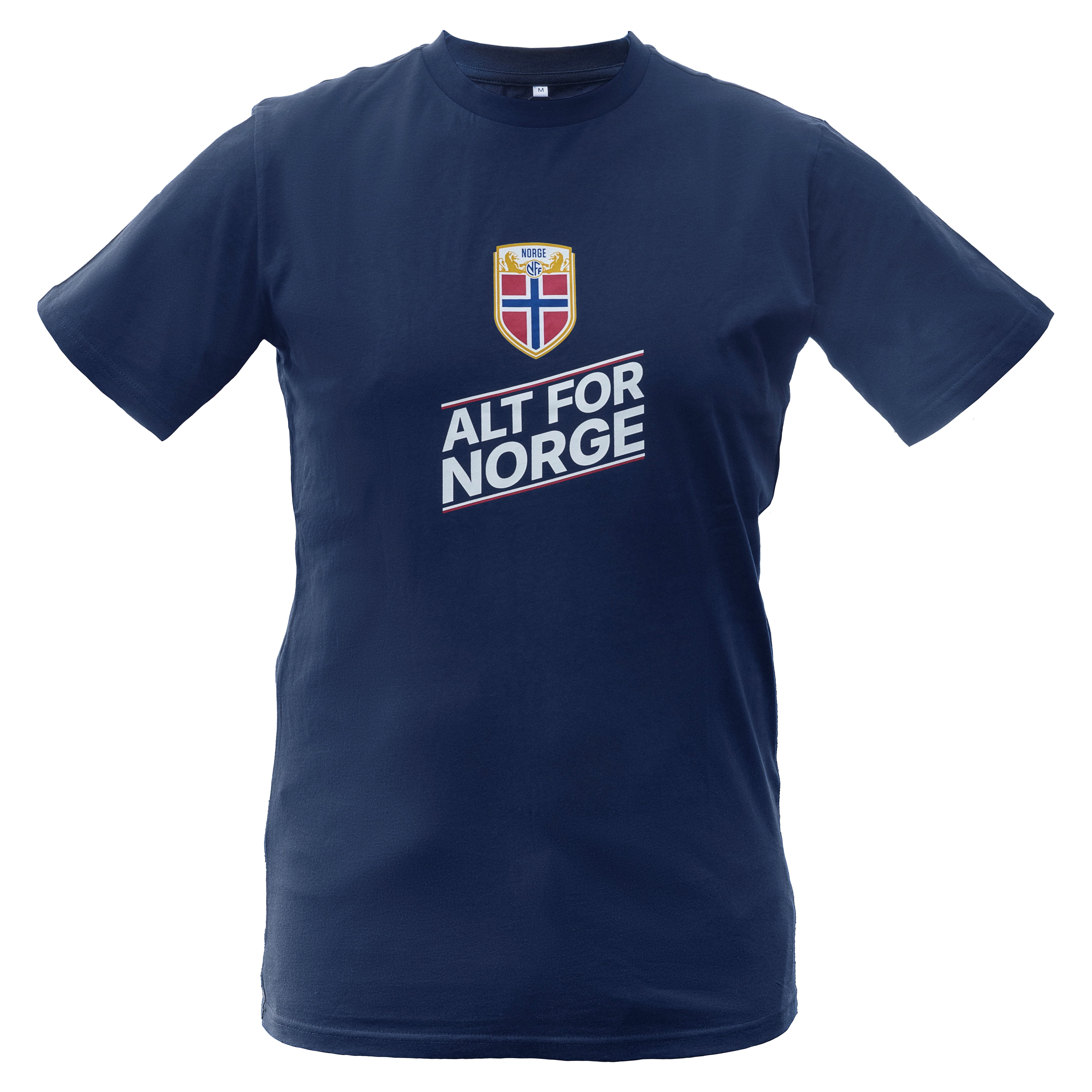 NFF T-shirt 1 pk Blå, Voksen