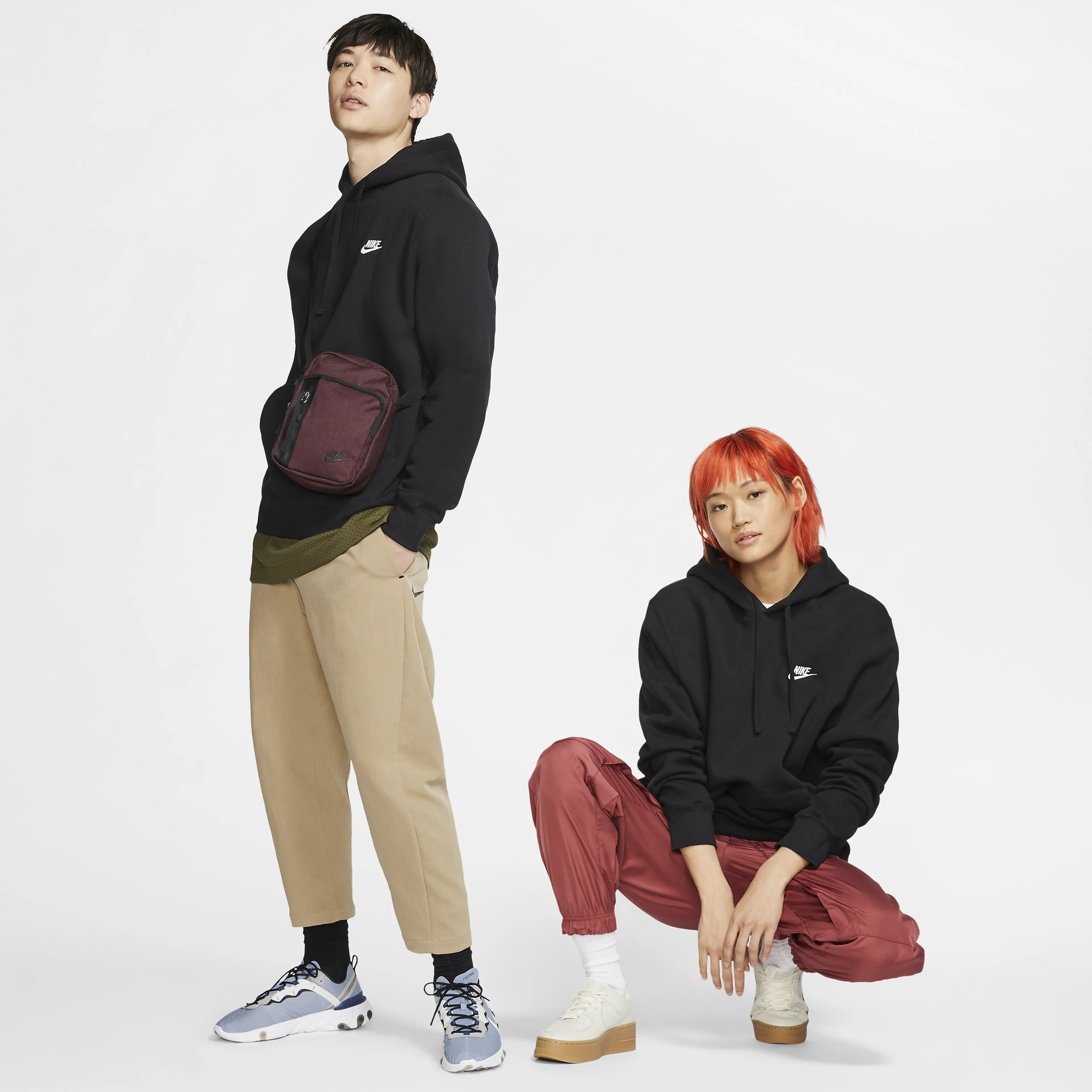 Sportswear Club Fleece hettegenser herre