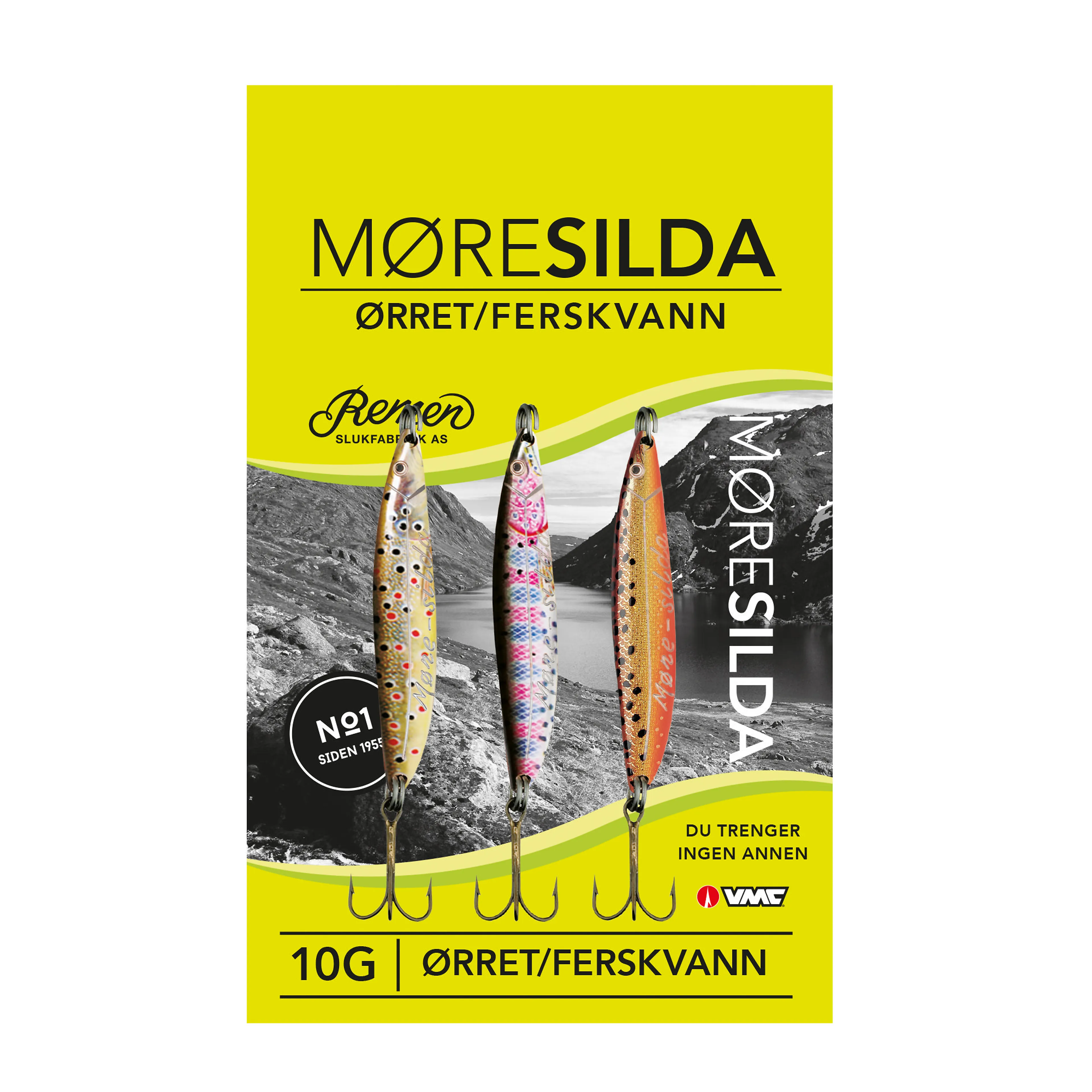 MØRESILDA ØRRET 3 PAK