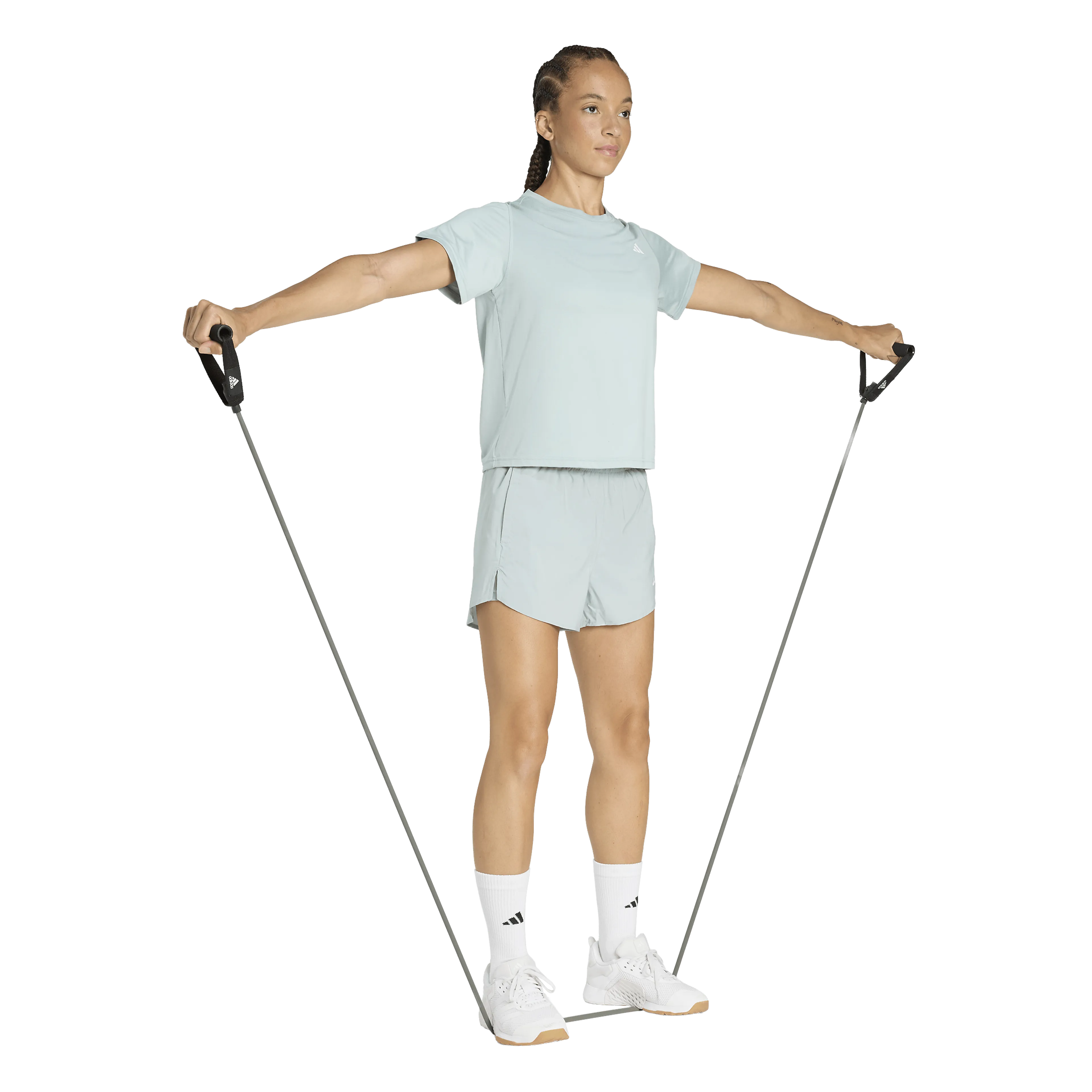 Workout Essentials Crew Neck T-Shirt Dame   