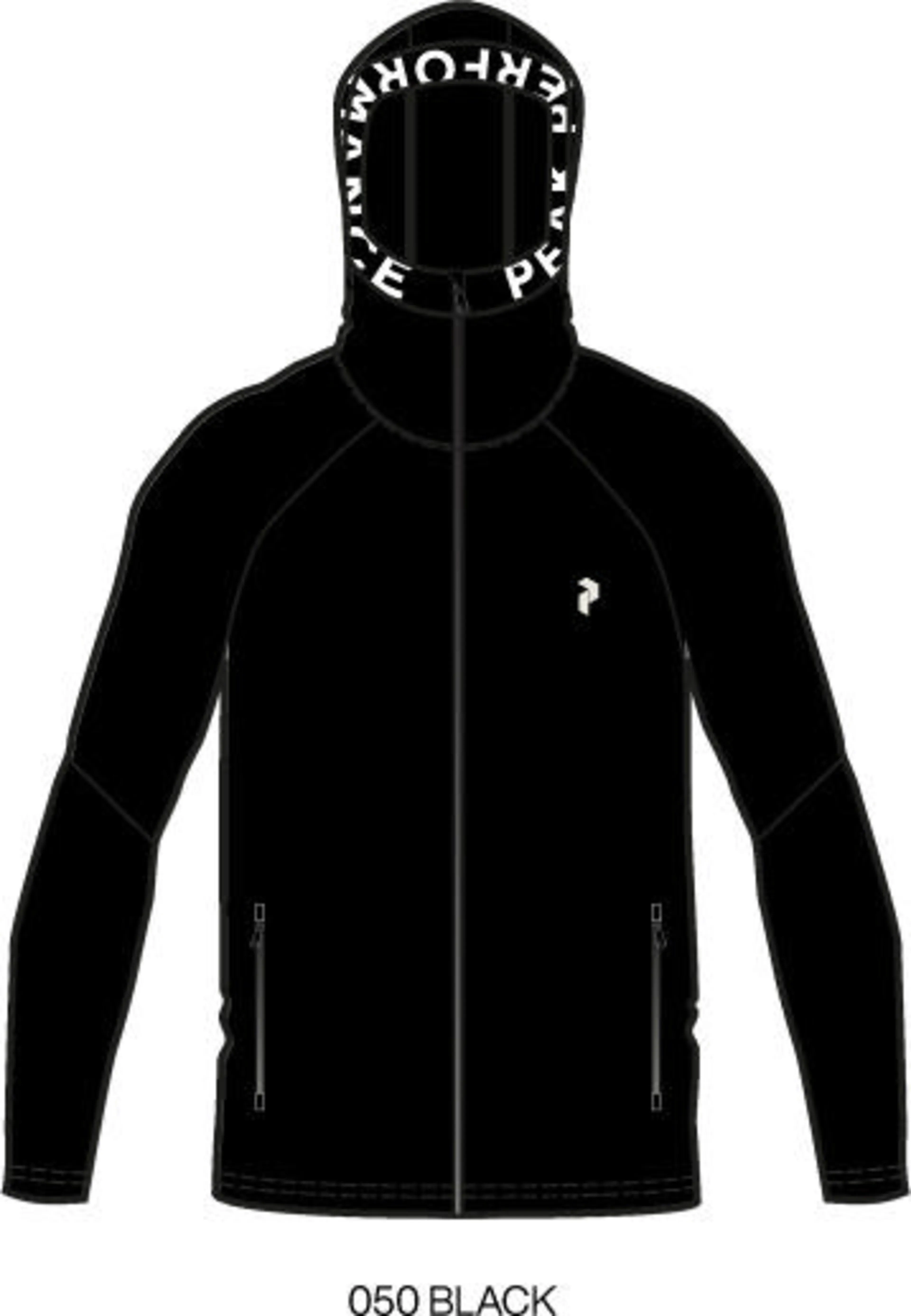 Rider Mid Zip Hood hettejakke herre