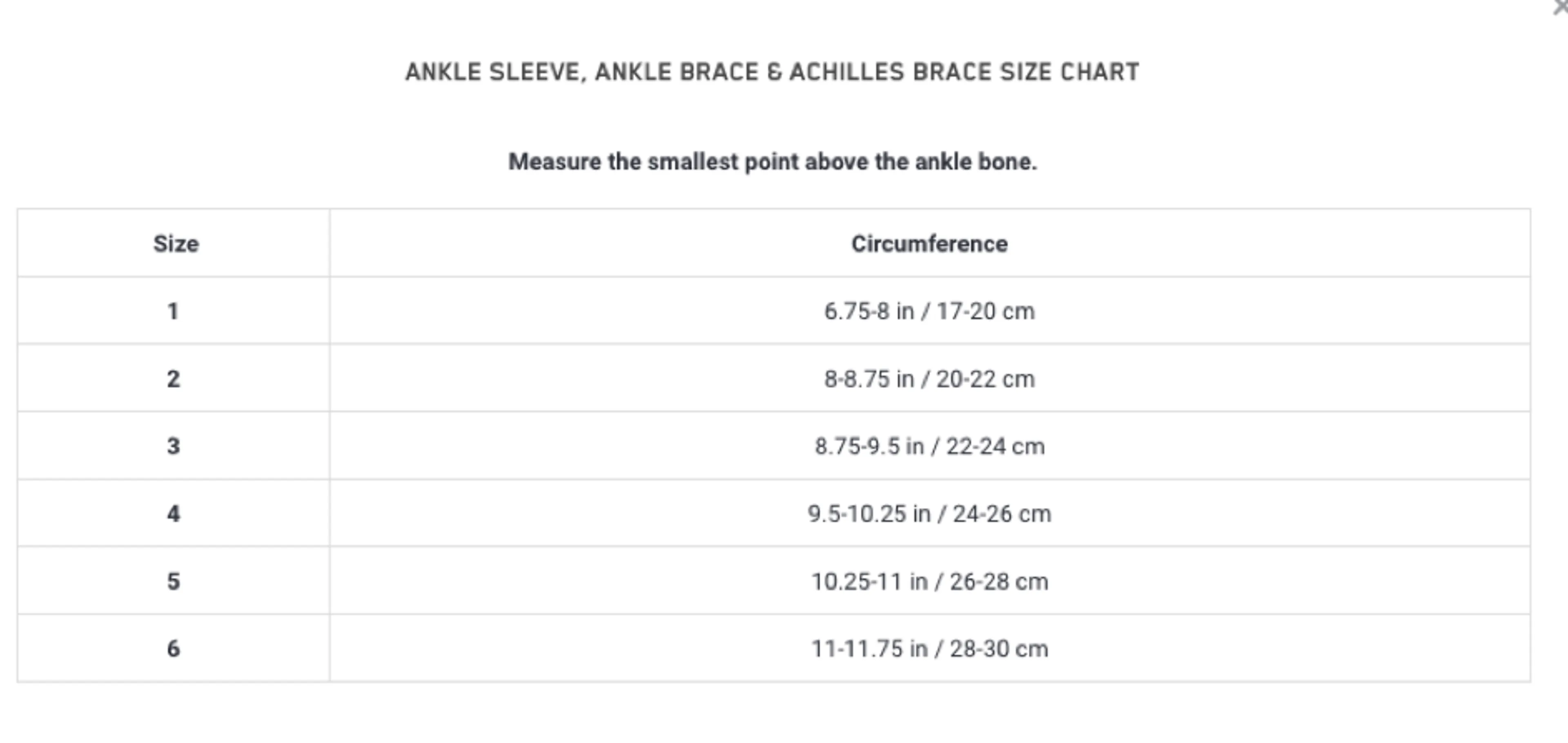 Ortho Ankle Sleeve