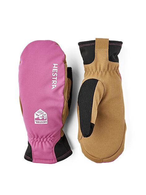 HESTRA Women´s XC Primaloft - mitt Cerise/Tan Dame | Sport1.no