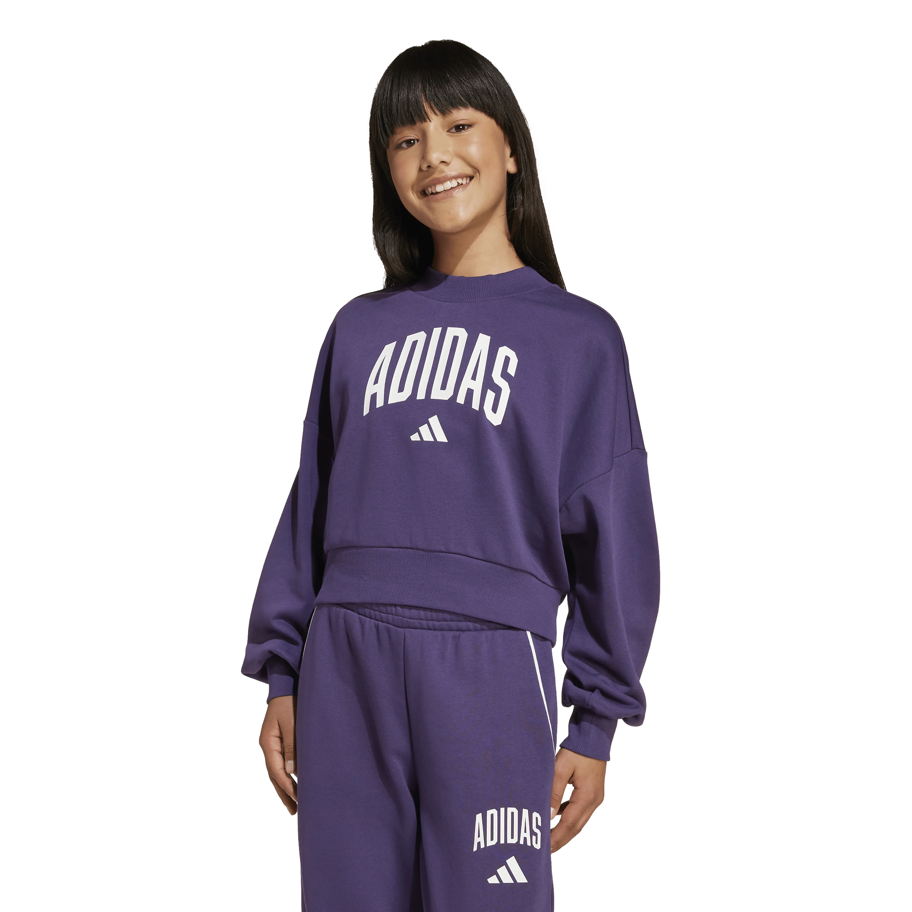 Seasonals Essentials Collegiate Typography Crewneck Genser Junior