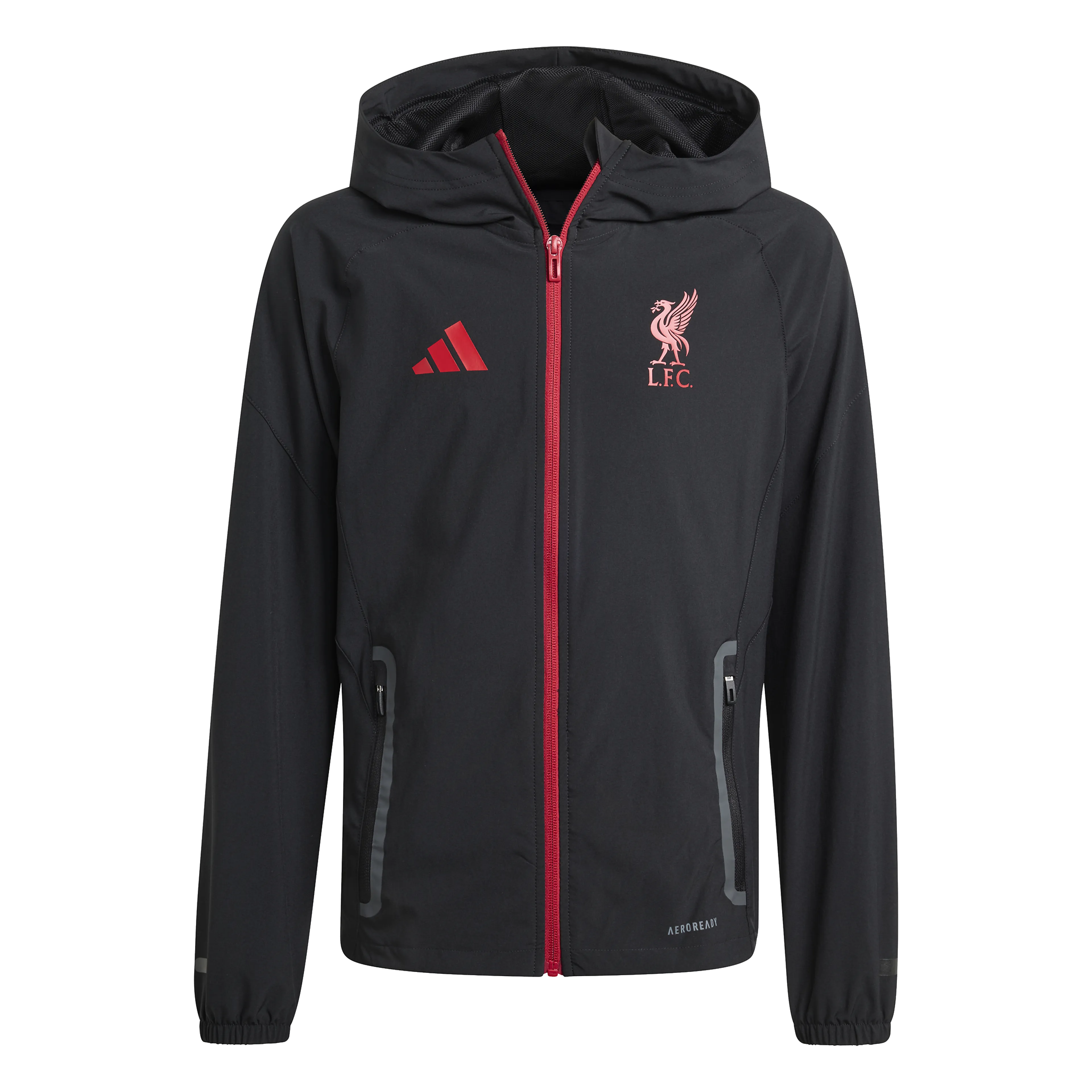 Liverpool FC Tiro 25 Competition Vis Tech Travel Jacket Junior