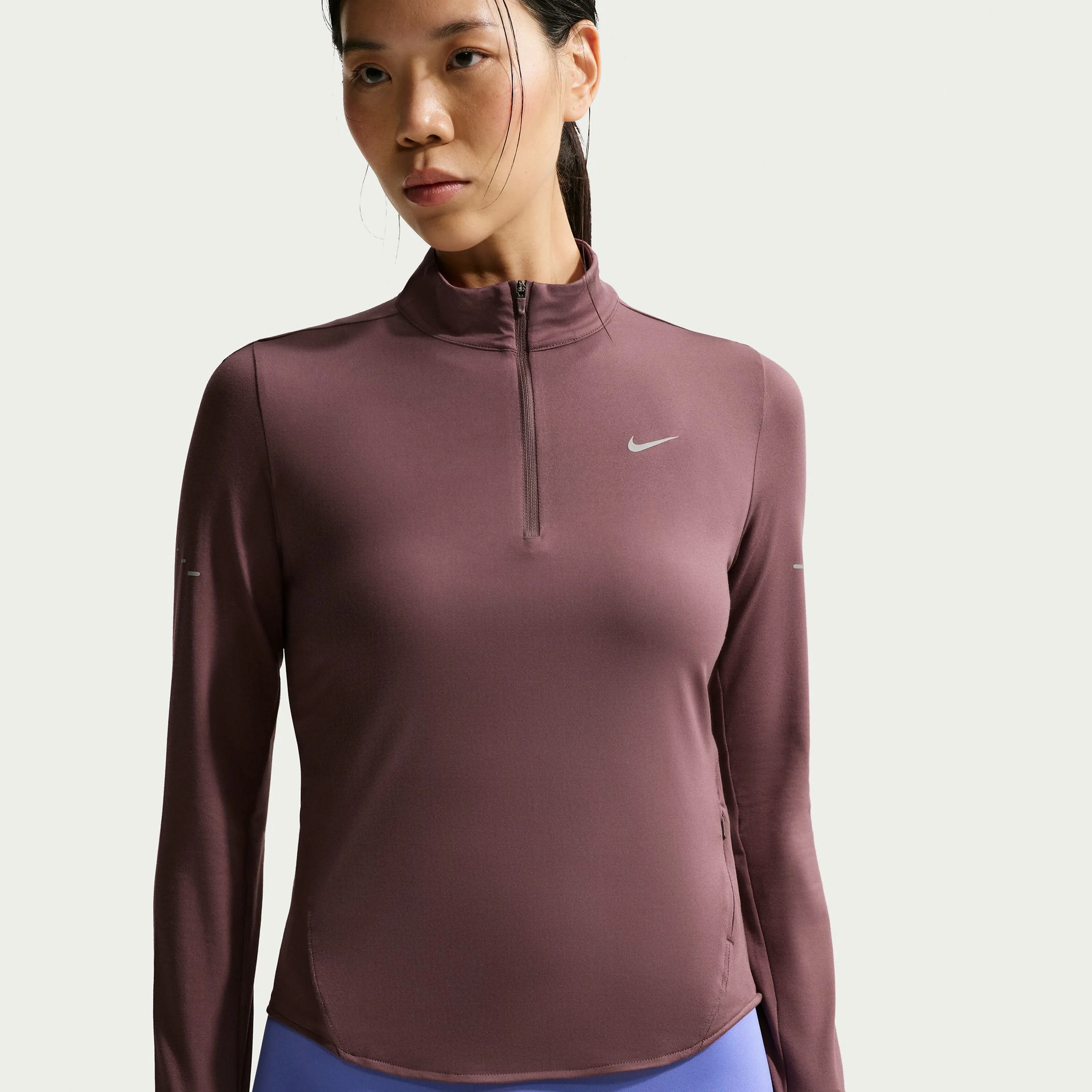 Women's Dri-FIT UV 1/4-Zip Running Top