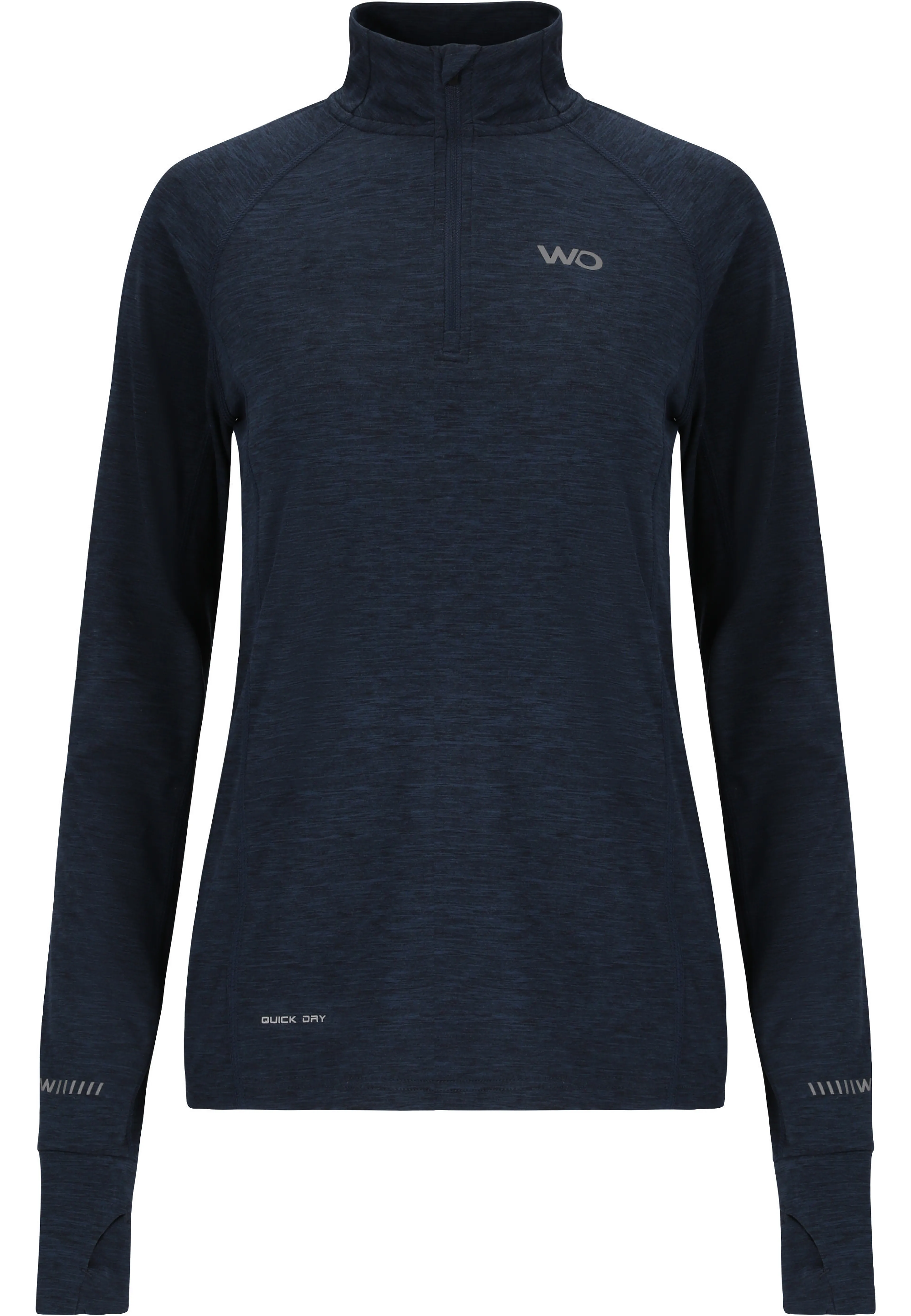 Wolling Melange Performance Midlayer Dame