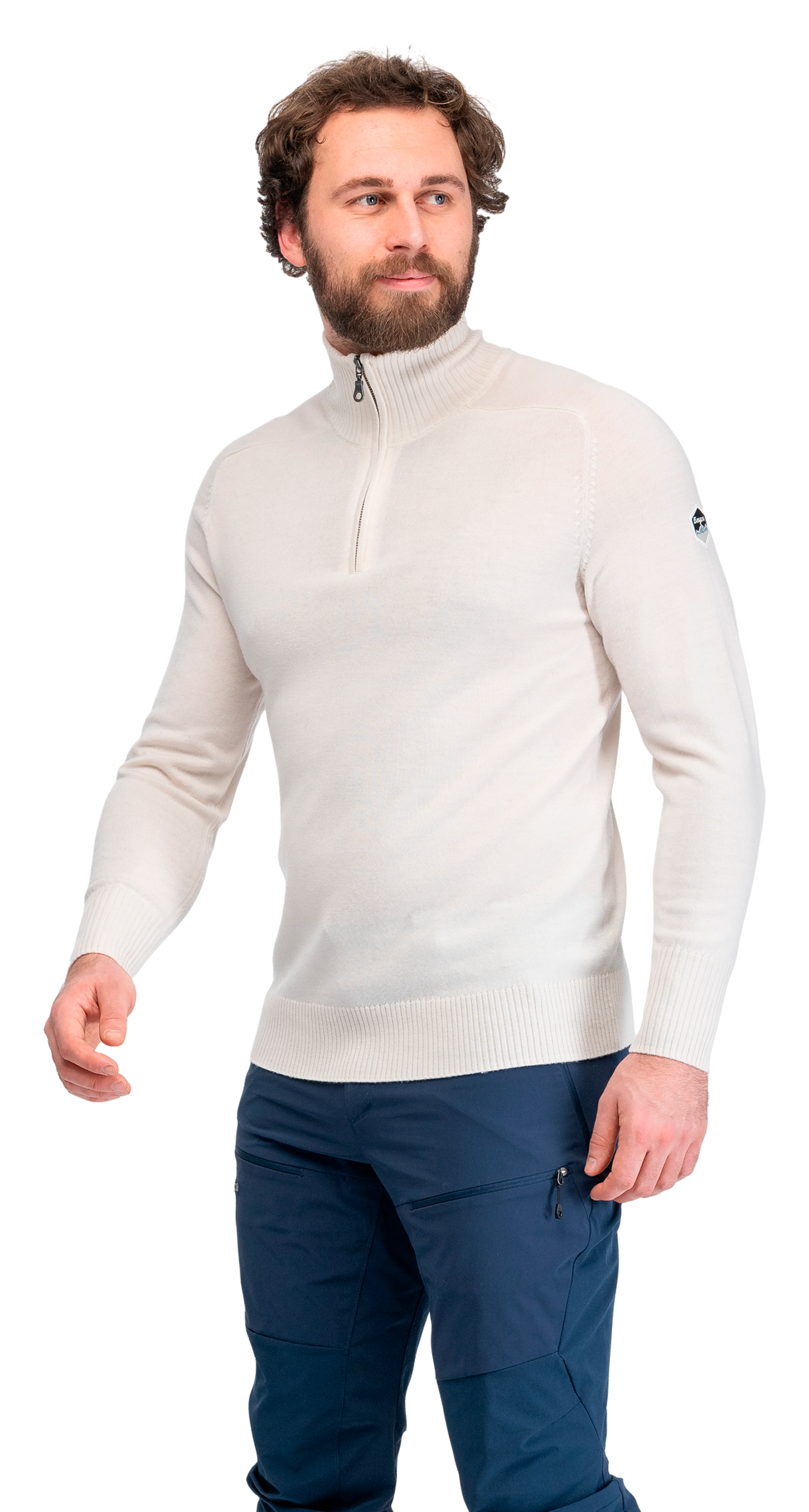 Minde Wool Half Zip Men