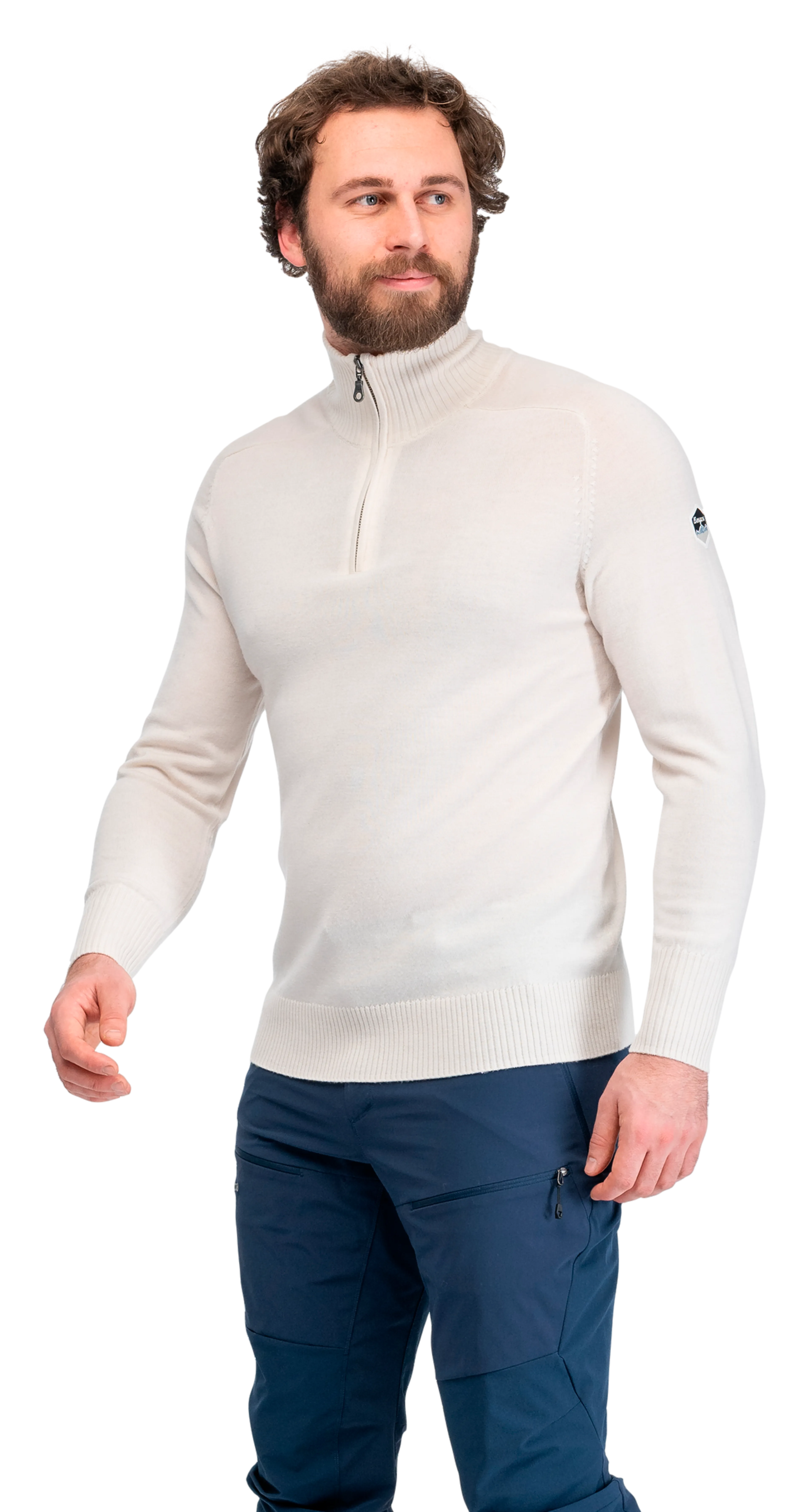 Minde Wool Half Zip Men