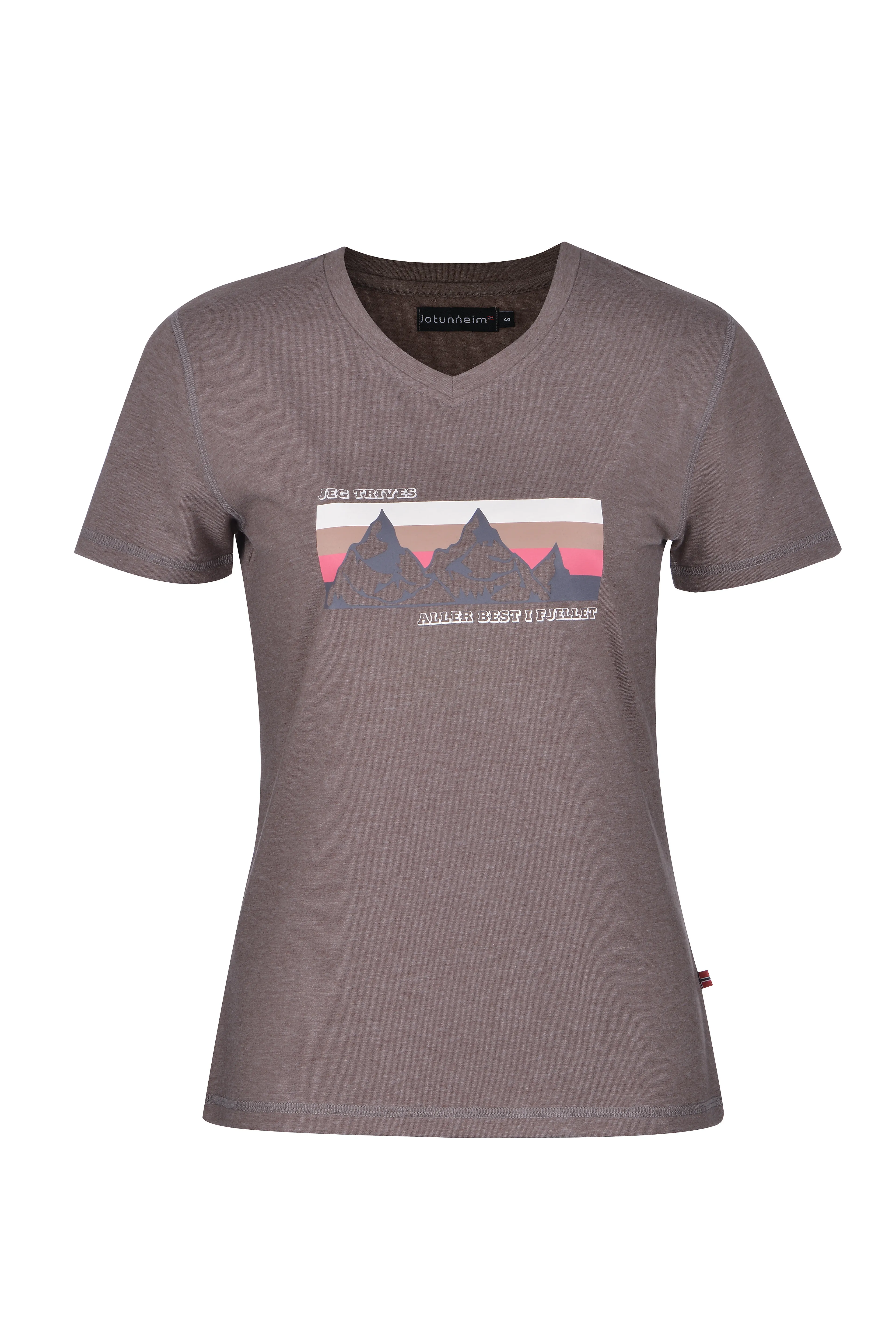 Varde T-skjorte med print dame Varde T-skjorte med print dame