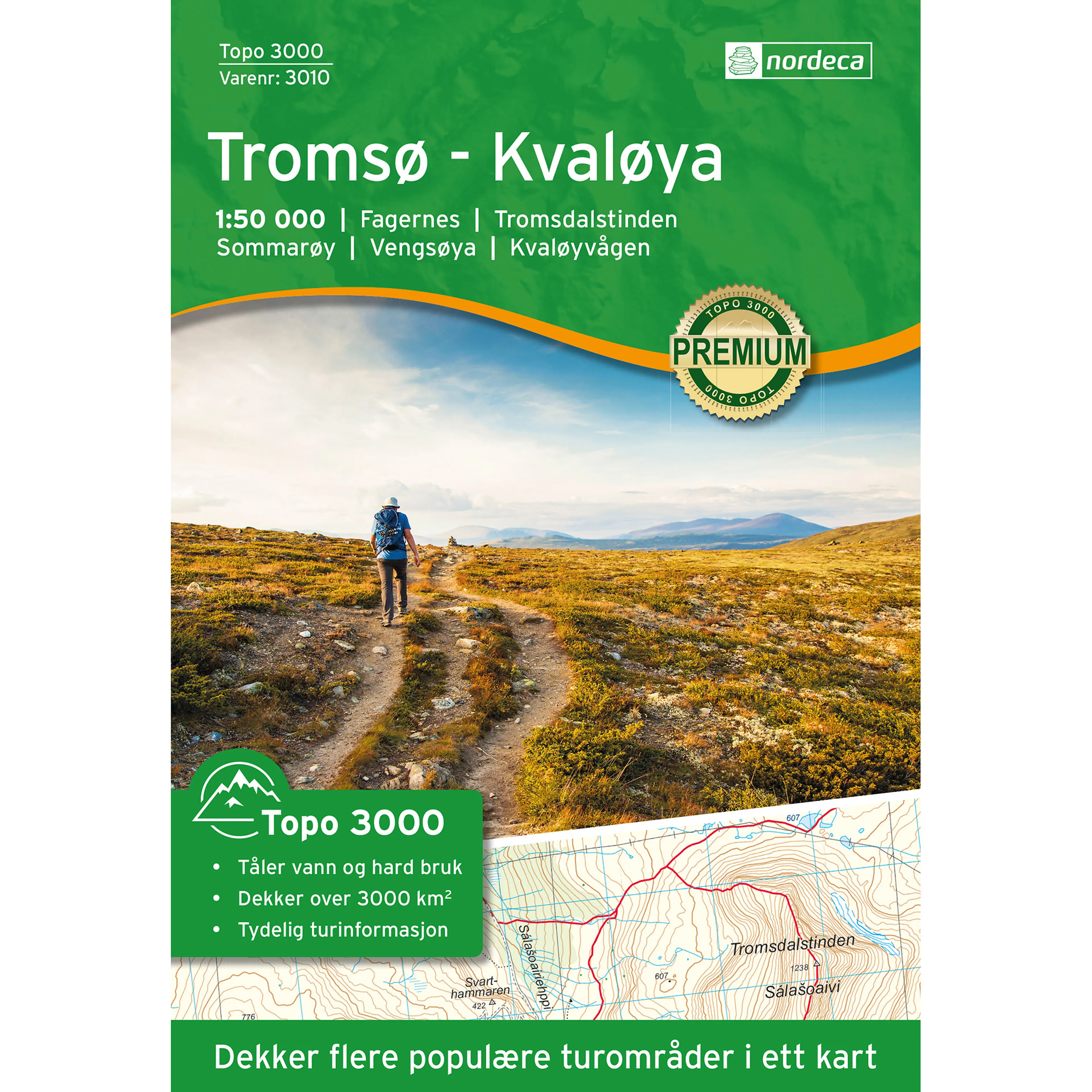 TROMSØ-KVALØYA 1:50 000