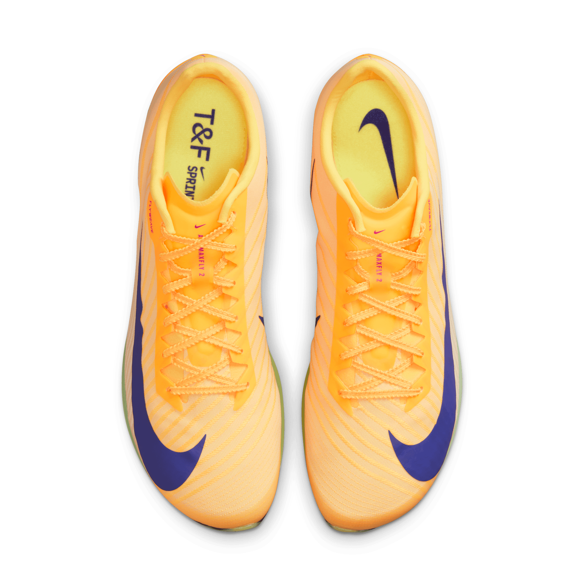 NIKE AIR ZOOM MAXFLY 2 CITRON PULSE/INDIGO BURST-VOLT ICE Unisex