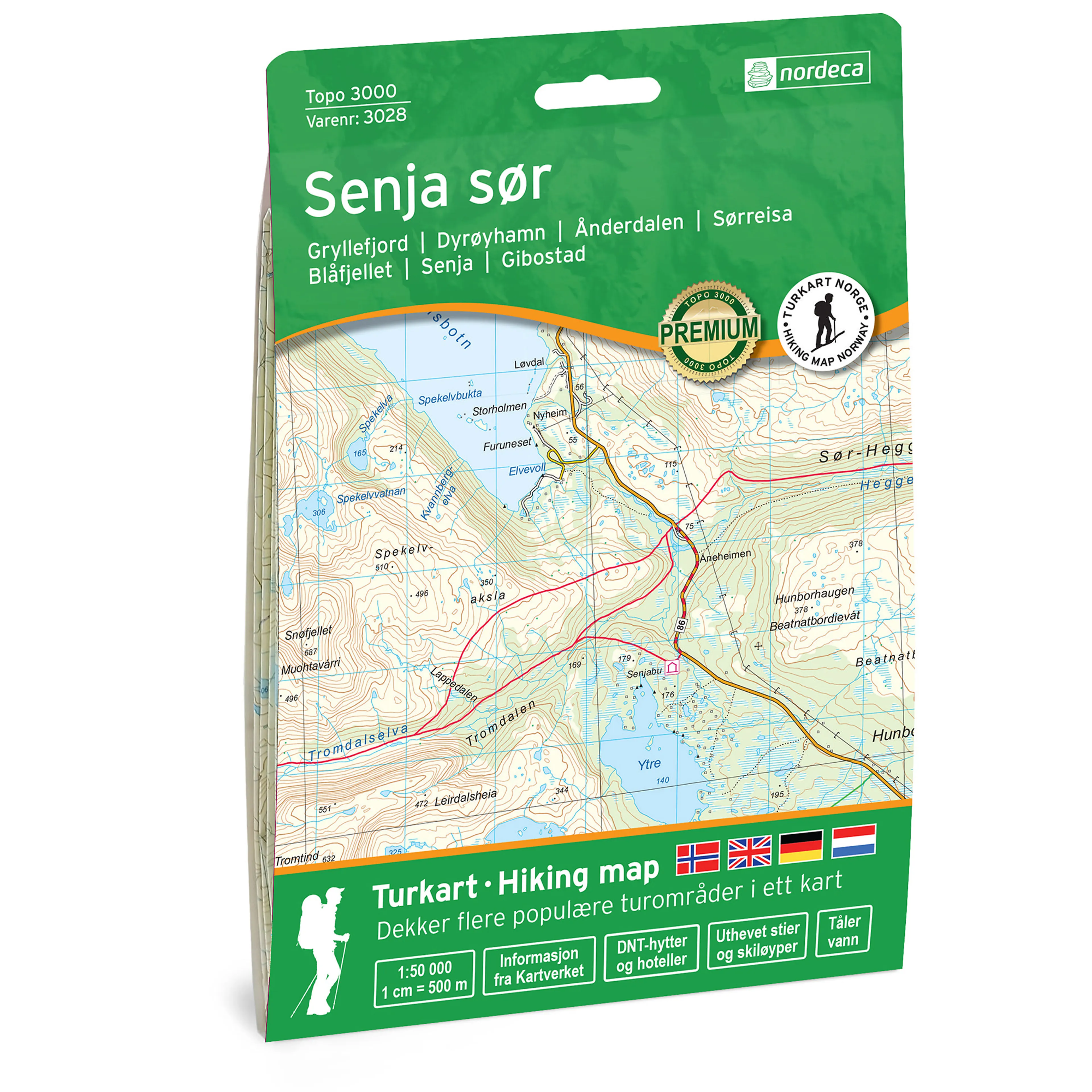 SENJA SØR 1:50 000 SENJA SØR 1:50 000
