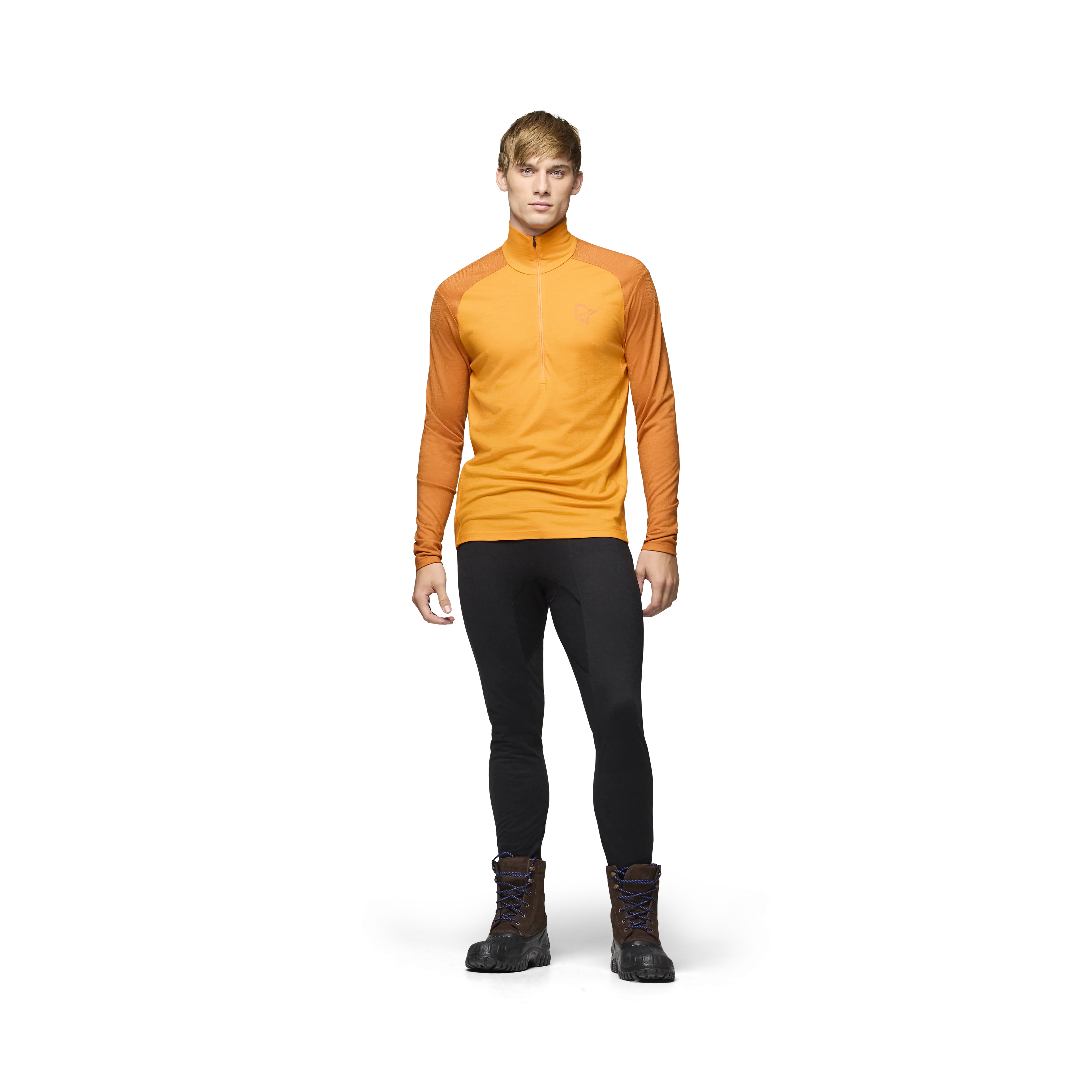 femund pureUll Zip Neck M's