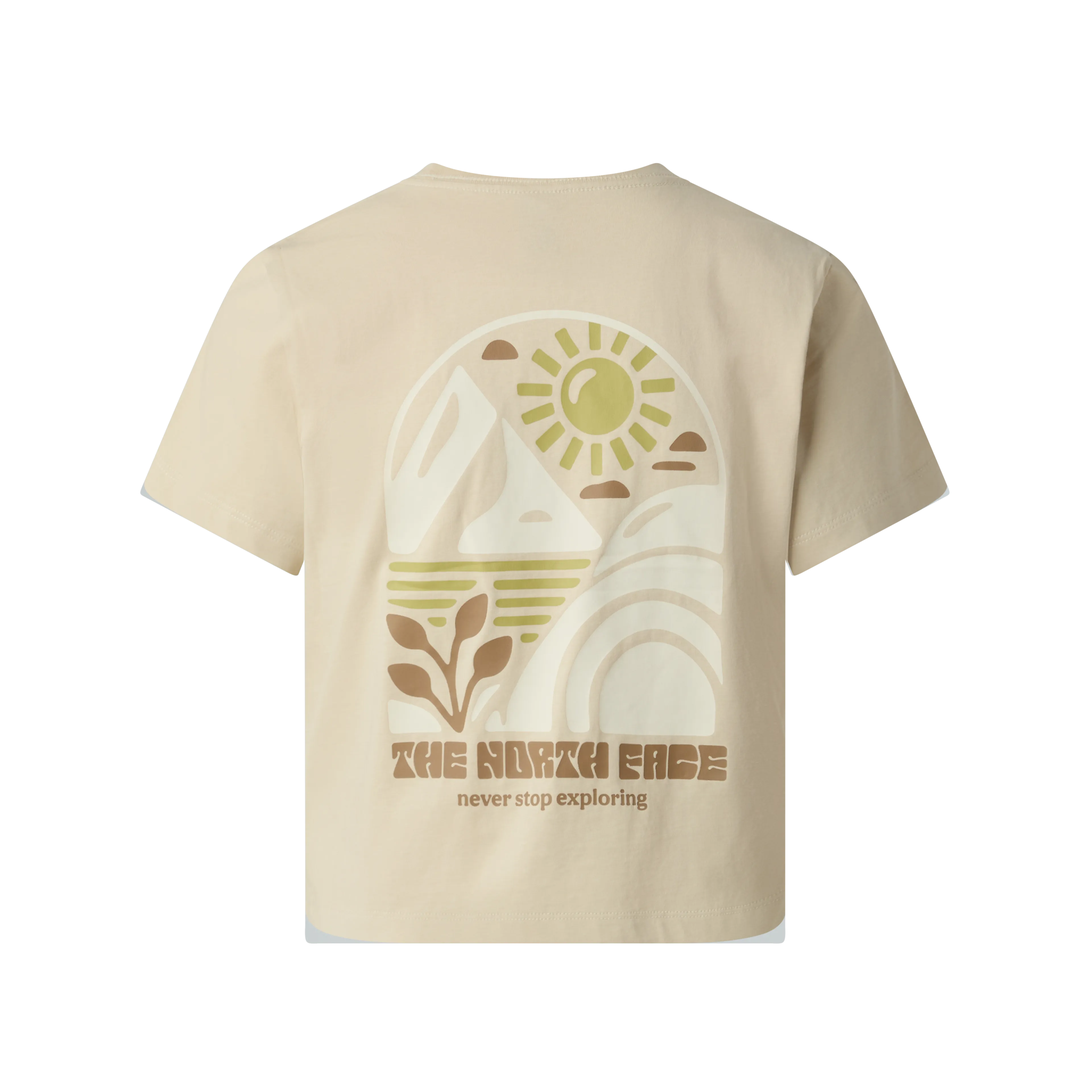 W SUN REGULAR SHORT SLEEVE CUTIE TEE-GRA