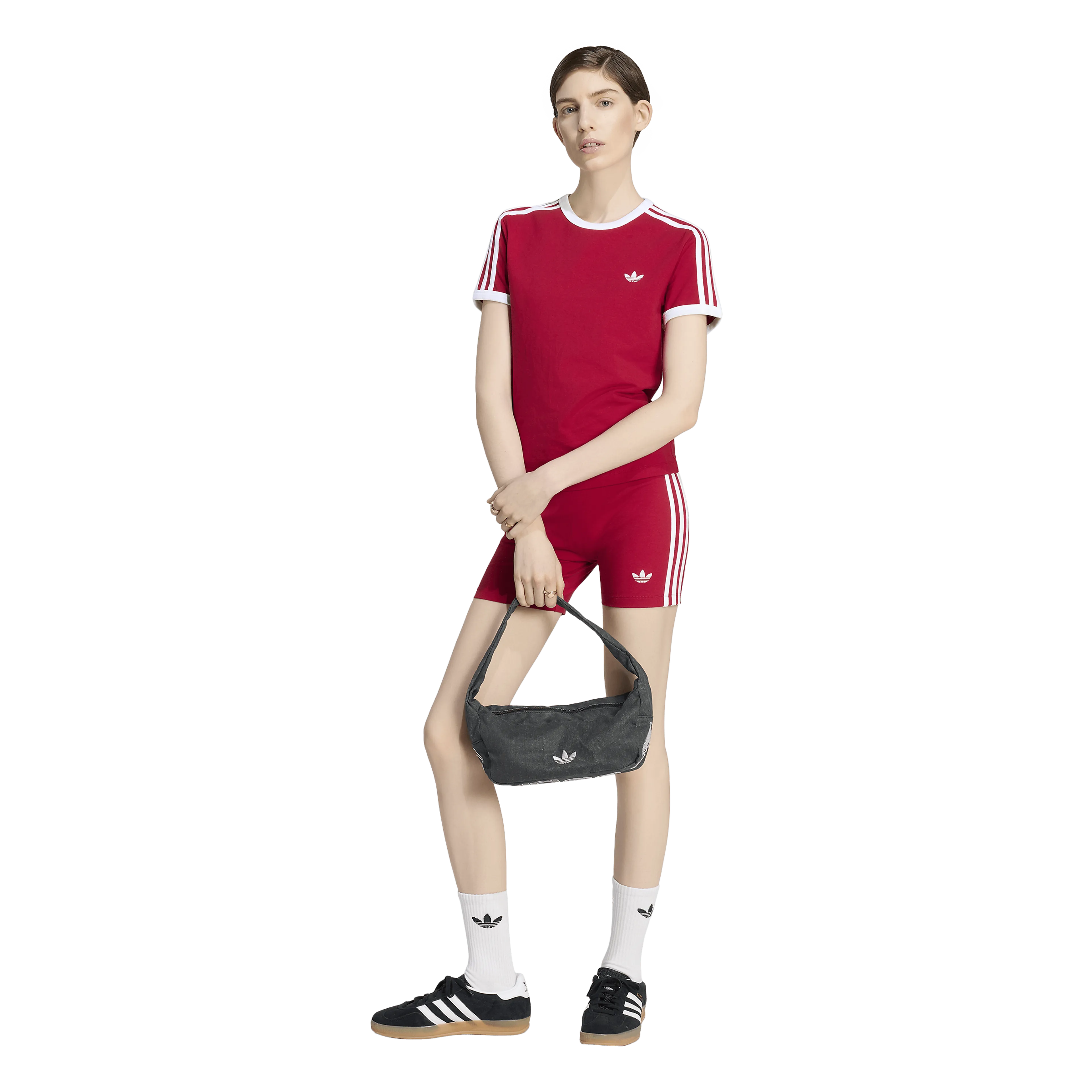 3 STRIPES SLIM T-Shirt Dame