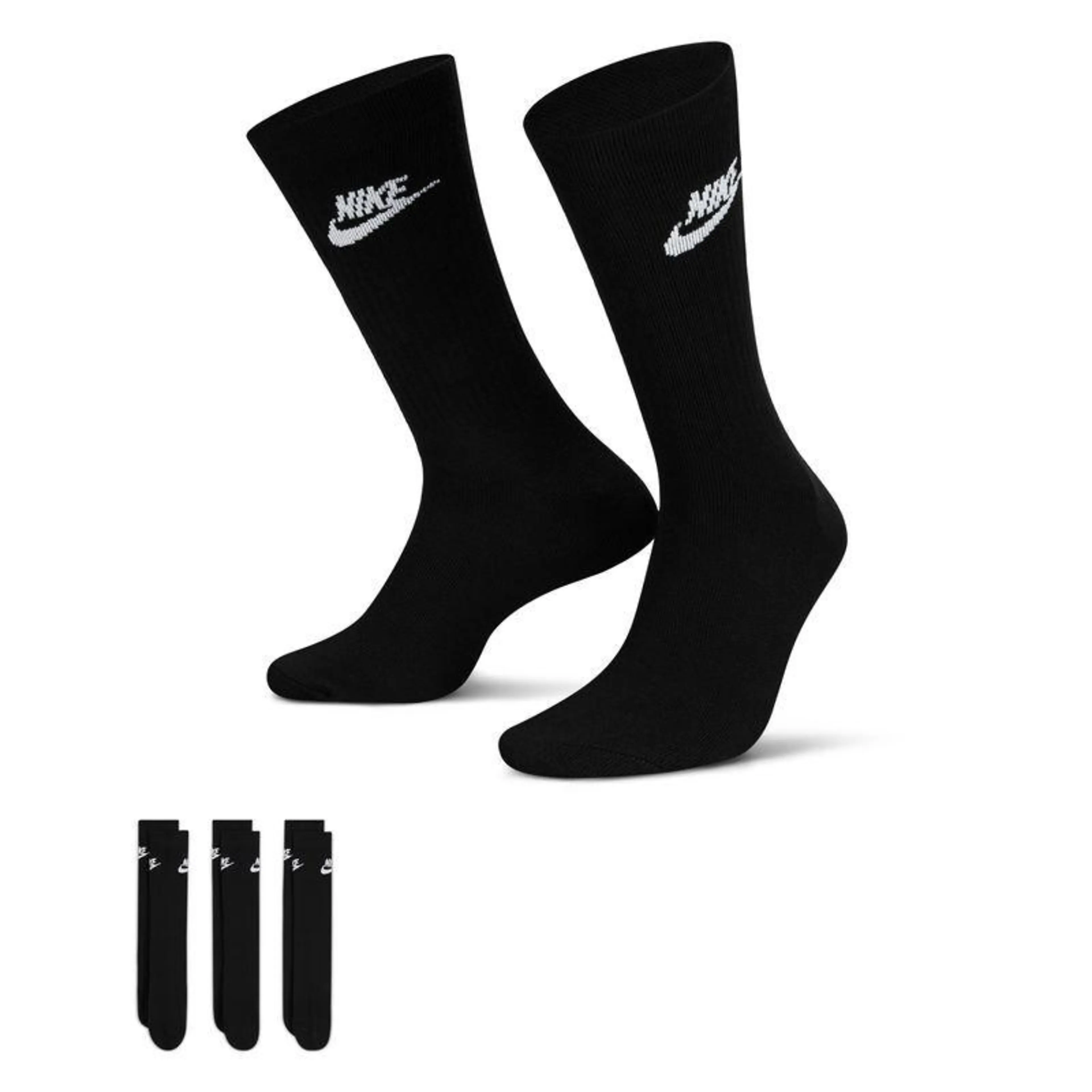 Sportswear Everyday Essential Crew sokker 3-pk