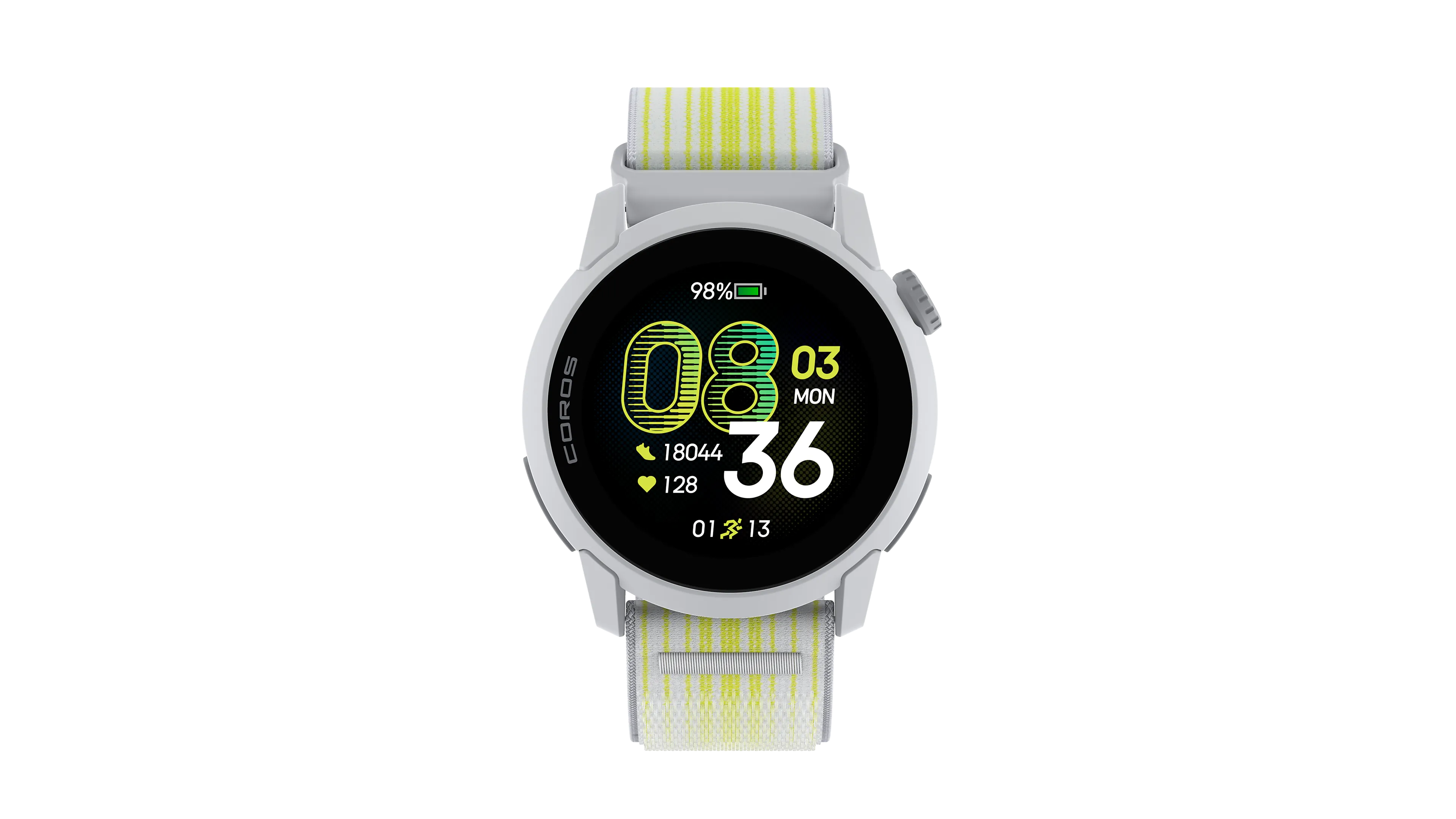 WATCH PACE 4 Nylon White