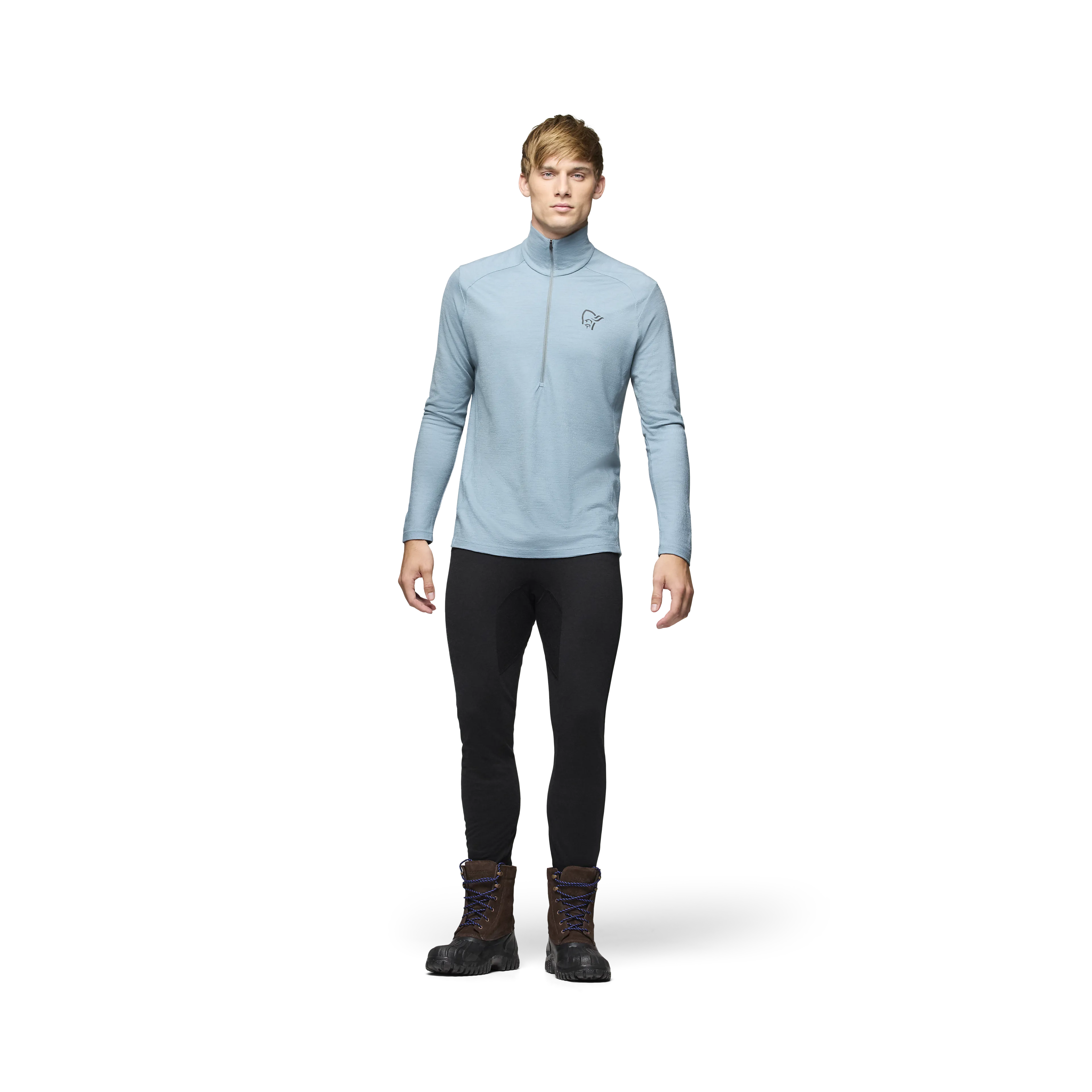 femund pureUll Zip Neck M's
