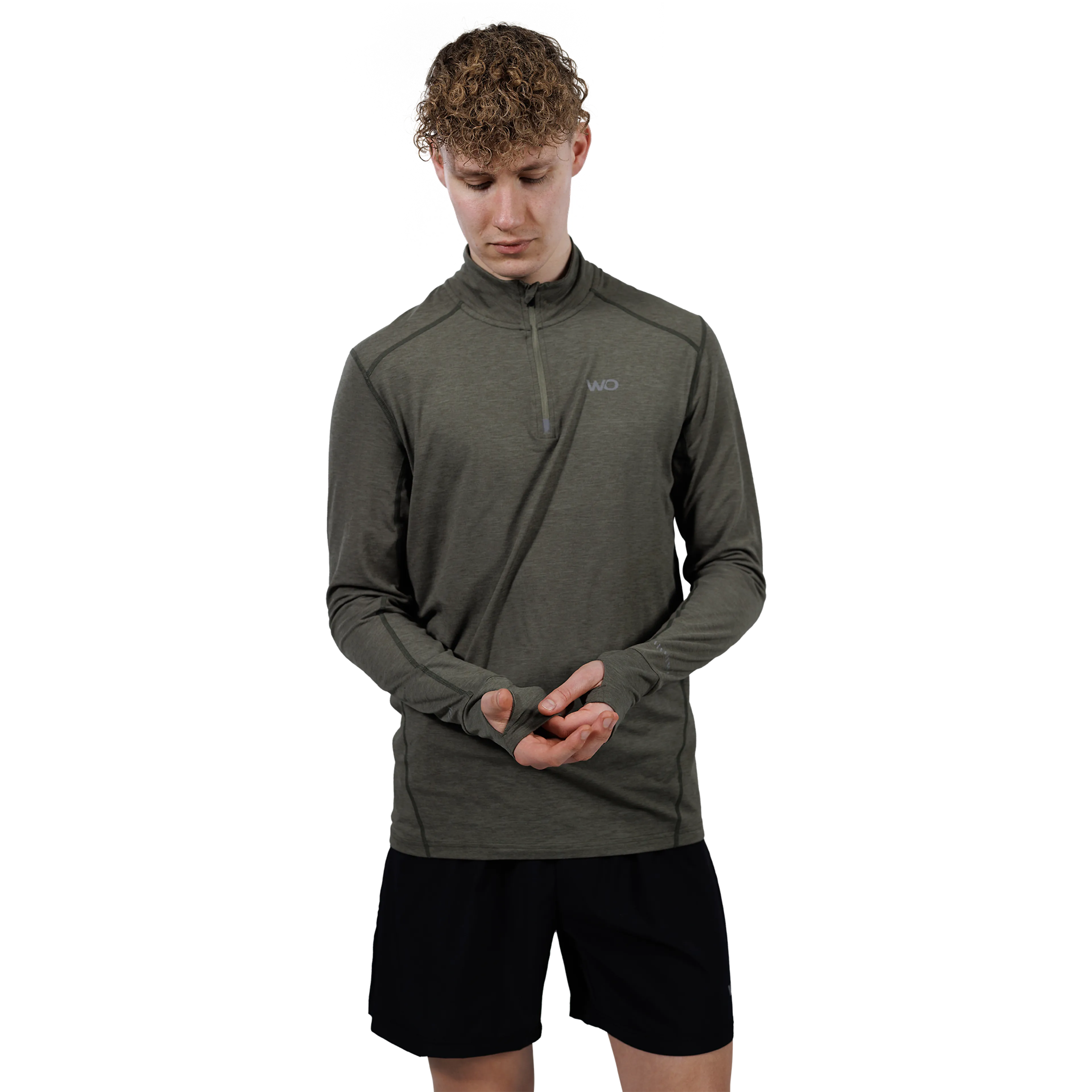 Hillon Melange Midlayer Herre