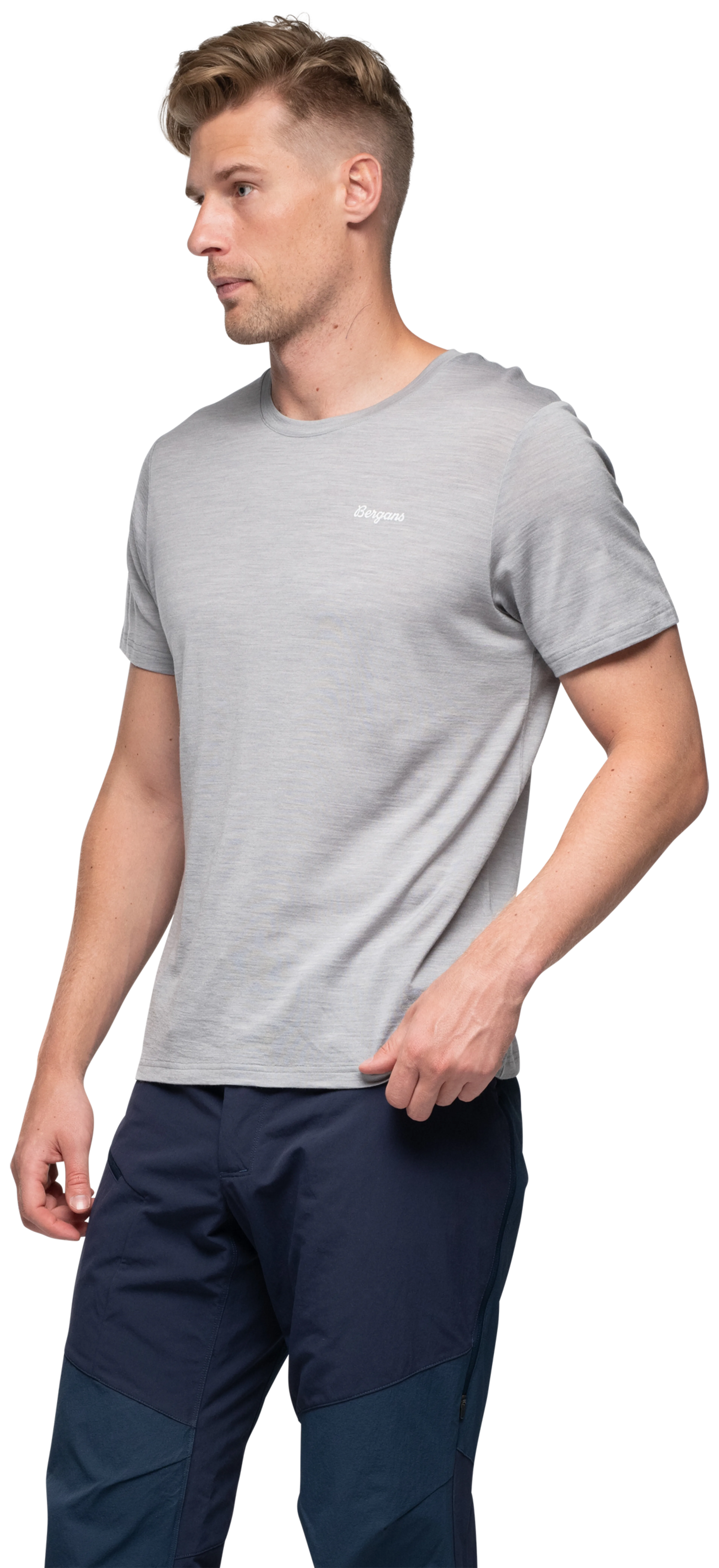 Rabot Emblem Wool Tee Men Rabot Emblem Wool Tee Men