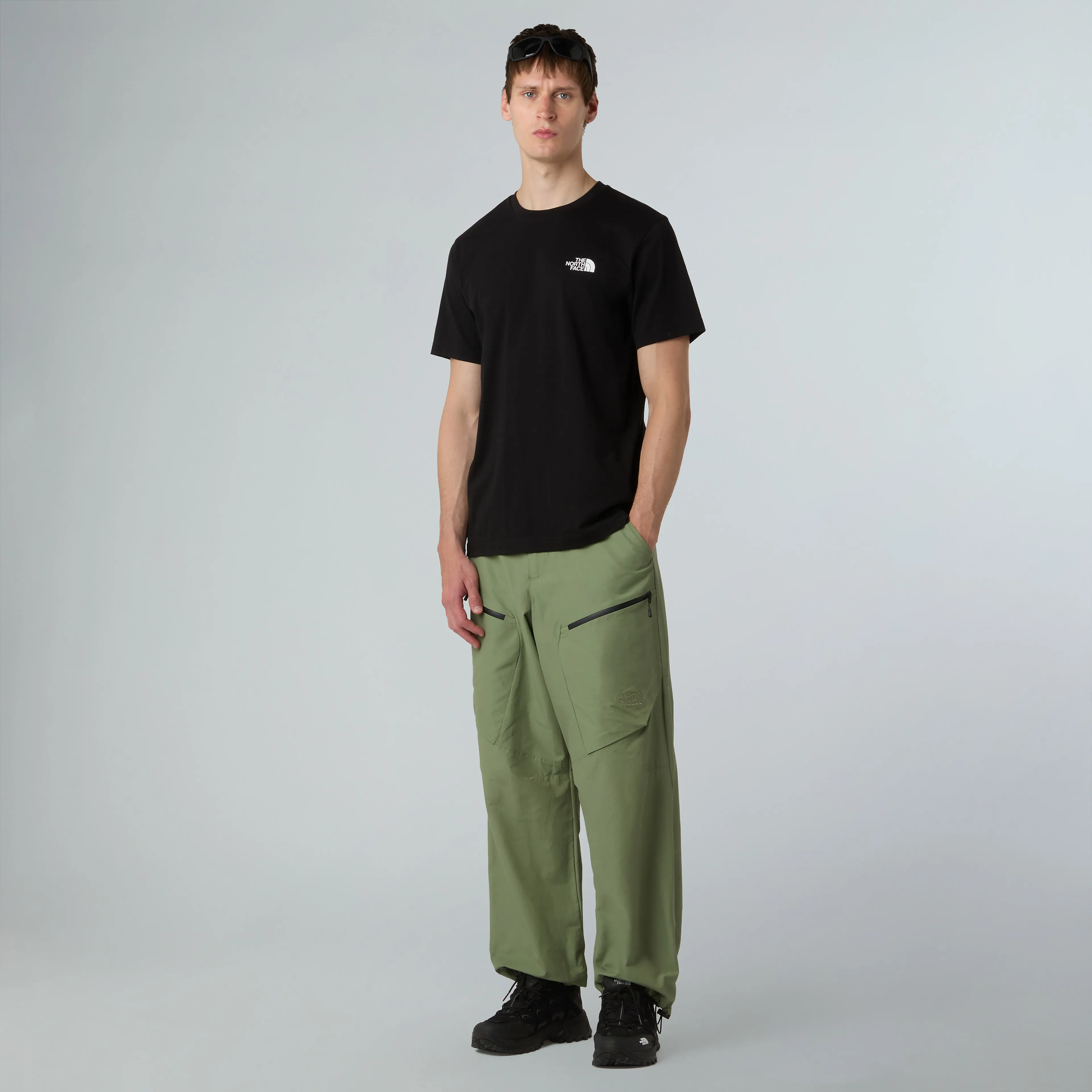 M S/S SIMPLE DOME TEE