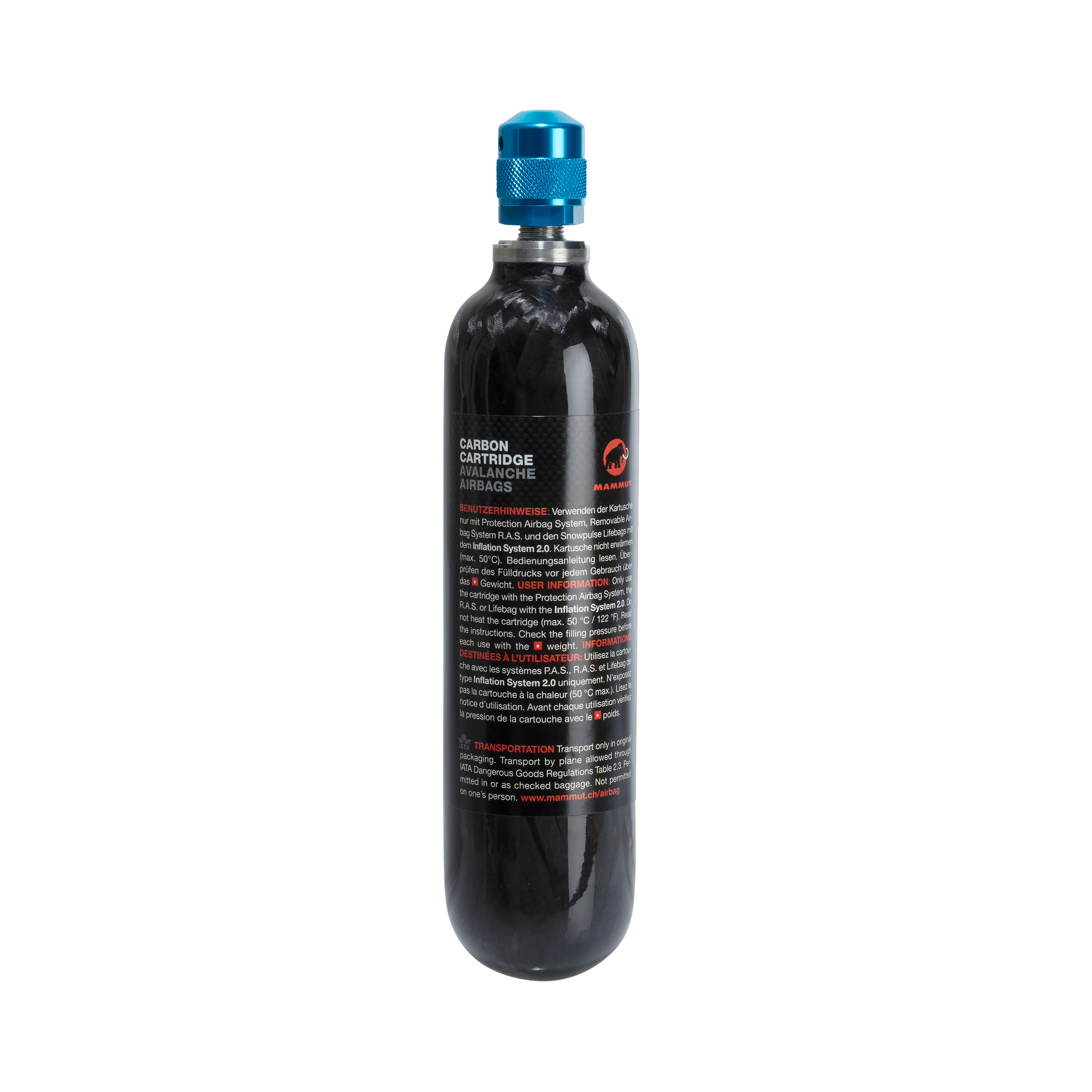 Carbon Cartridge 300 bar Non-Refill