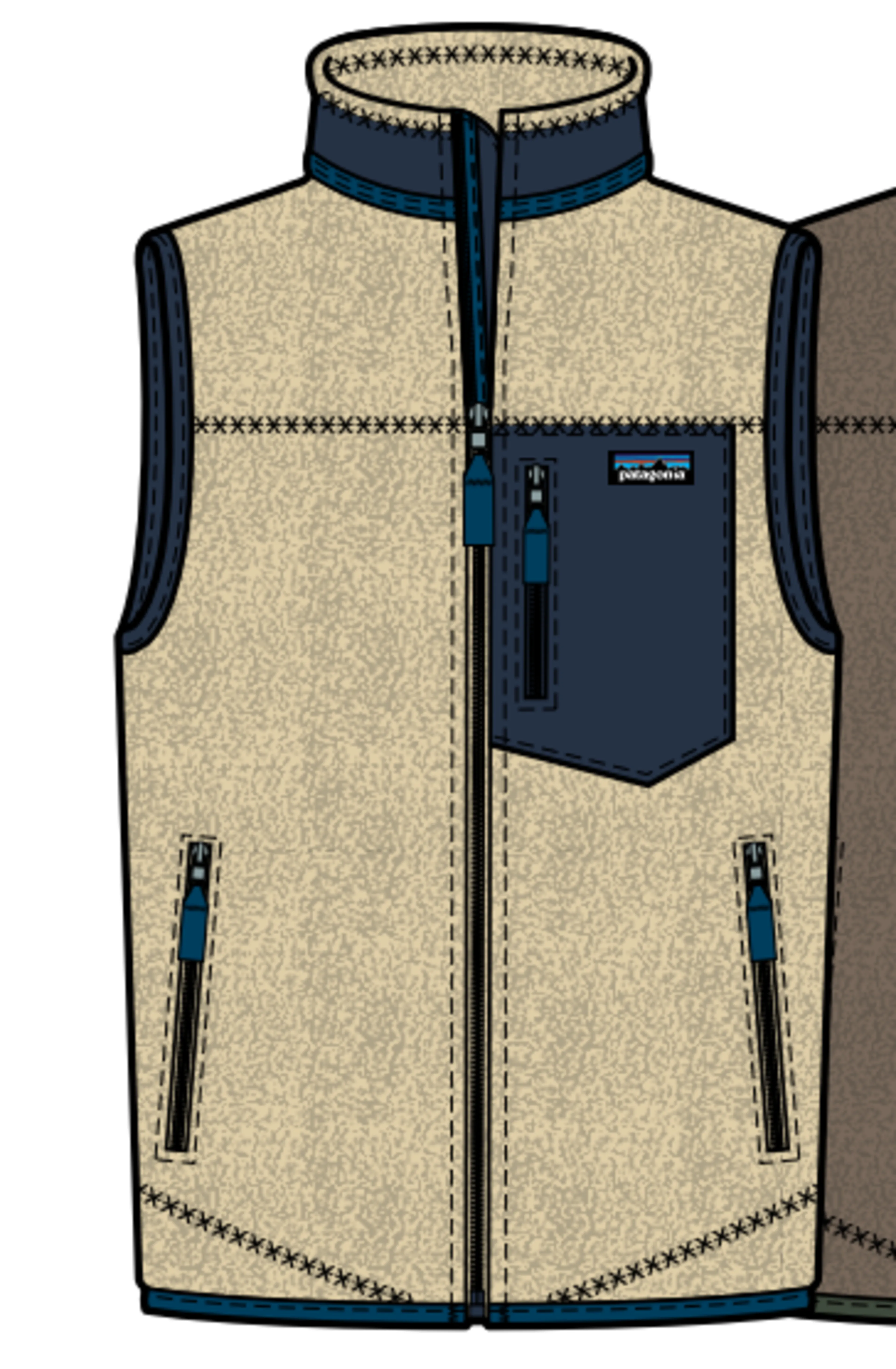 M's Classic Retro-X Vest