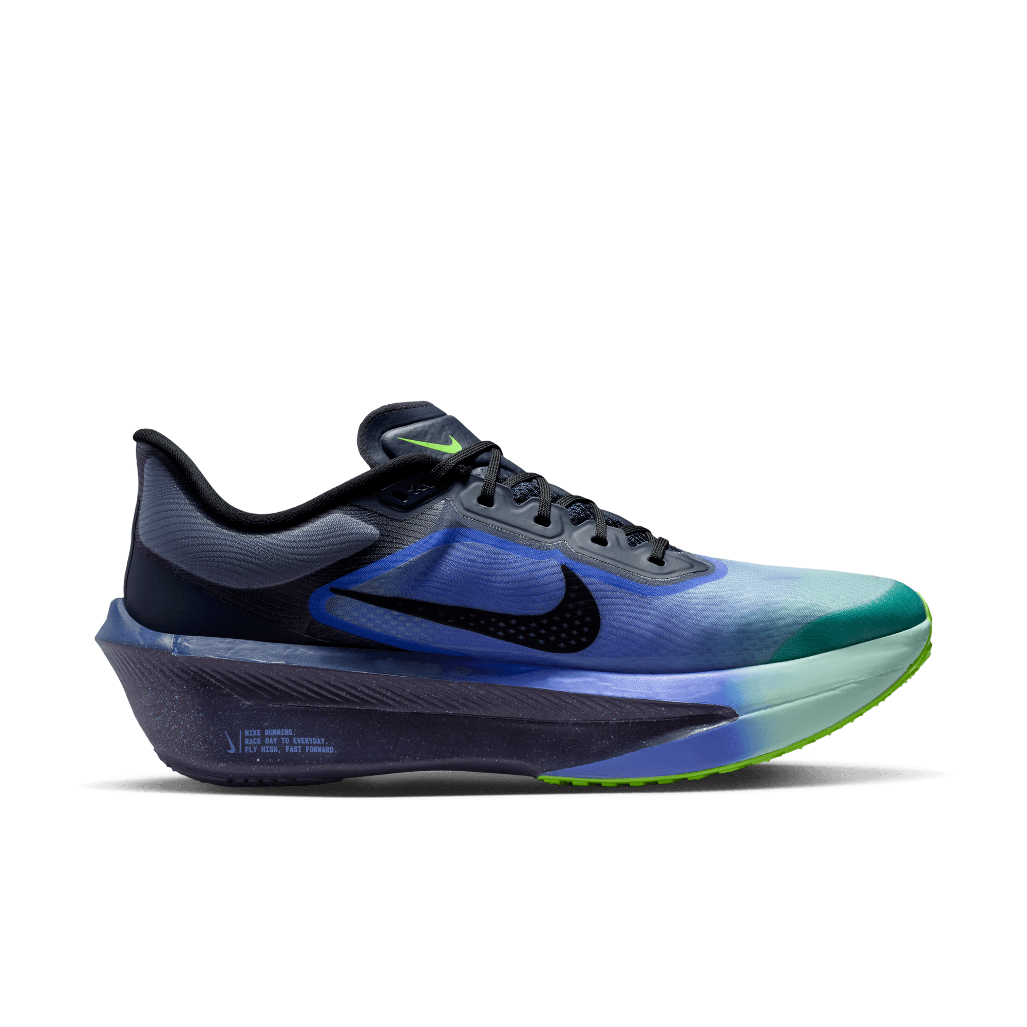 NIKE ZoomX Zoom Fly 6 DARK OBSIDIAN/BLACK-RACER BLUE Herre