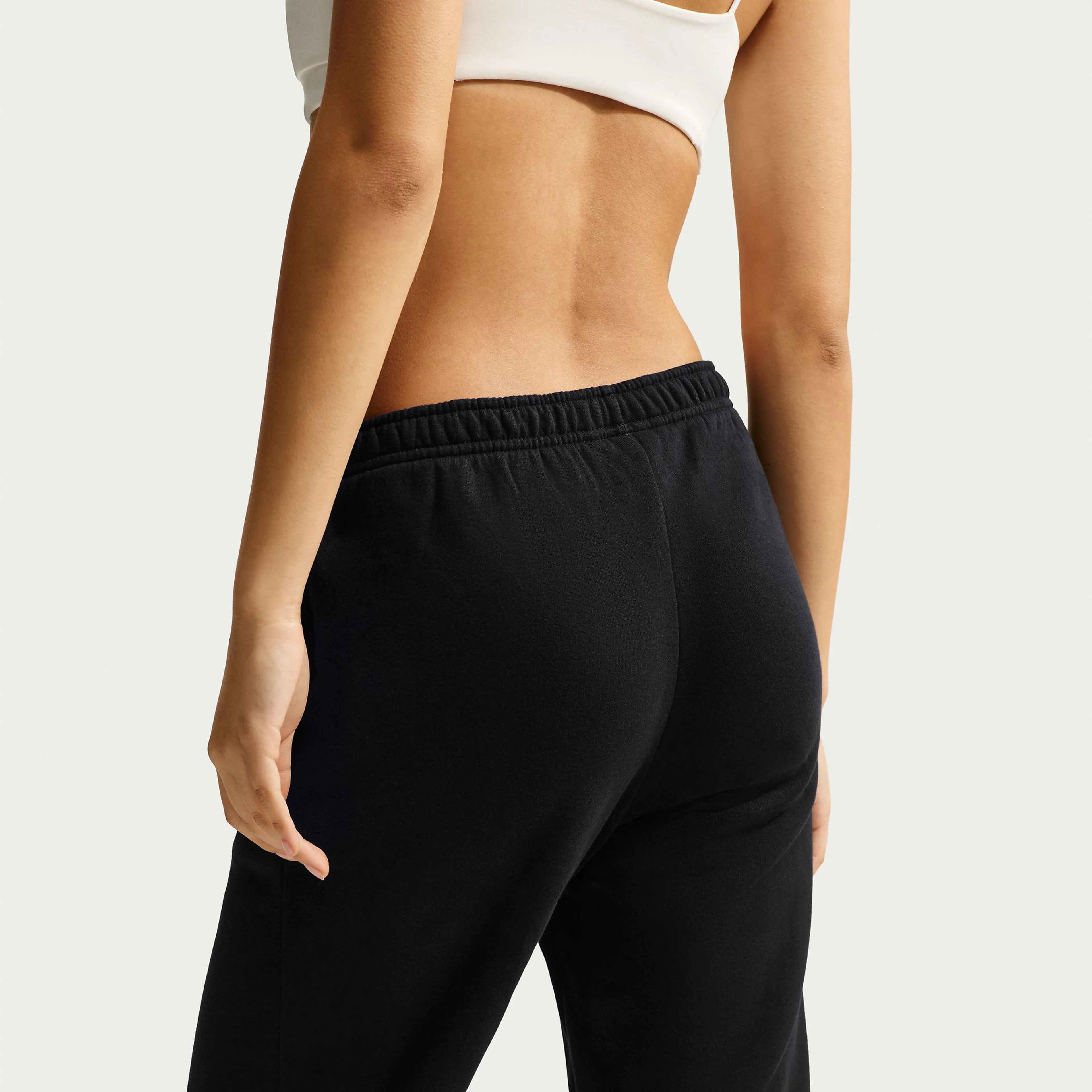  Studio Fleece Medium Weight Women's Mid-Rise Open-Hem Pants