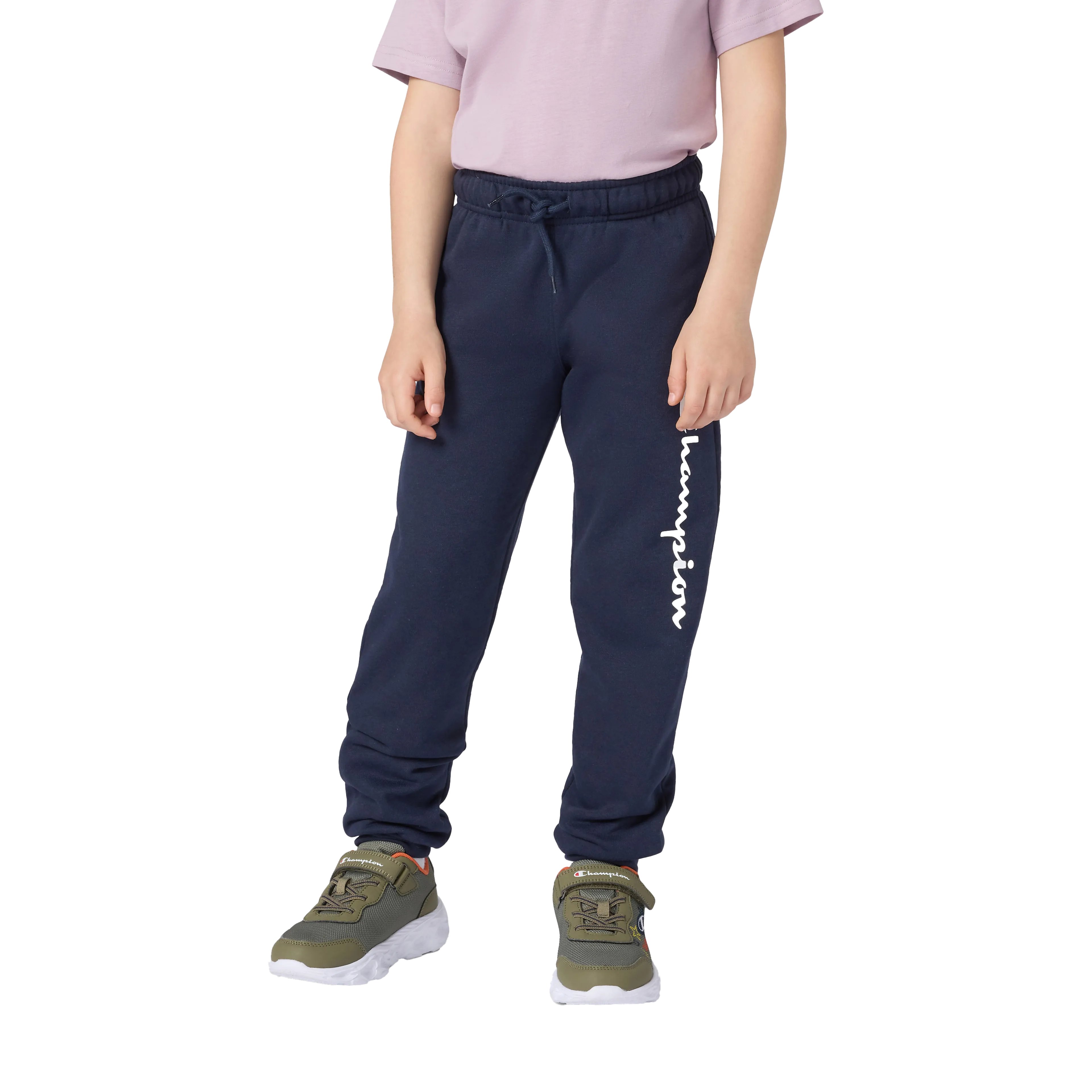 Rib Cuff Pants print junior