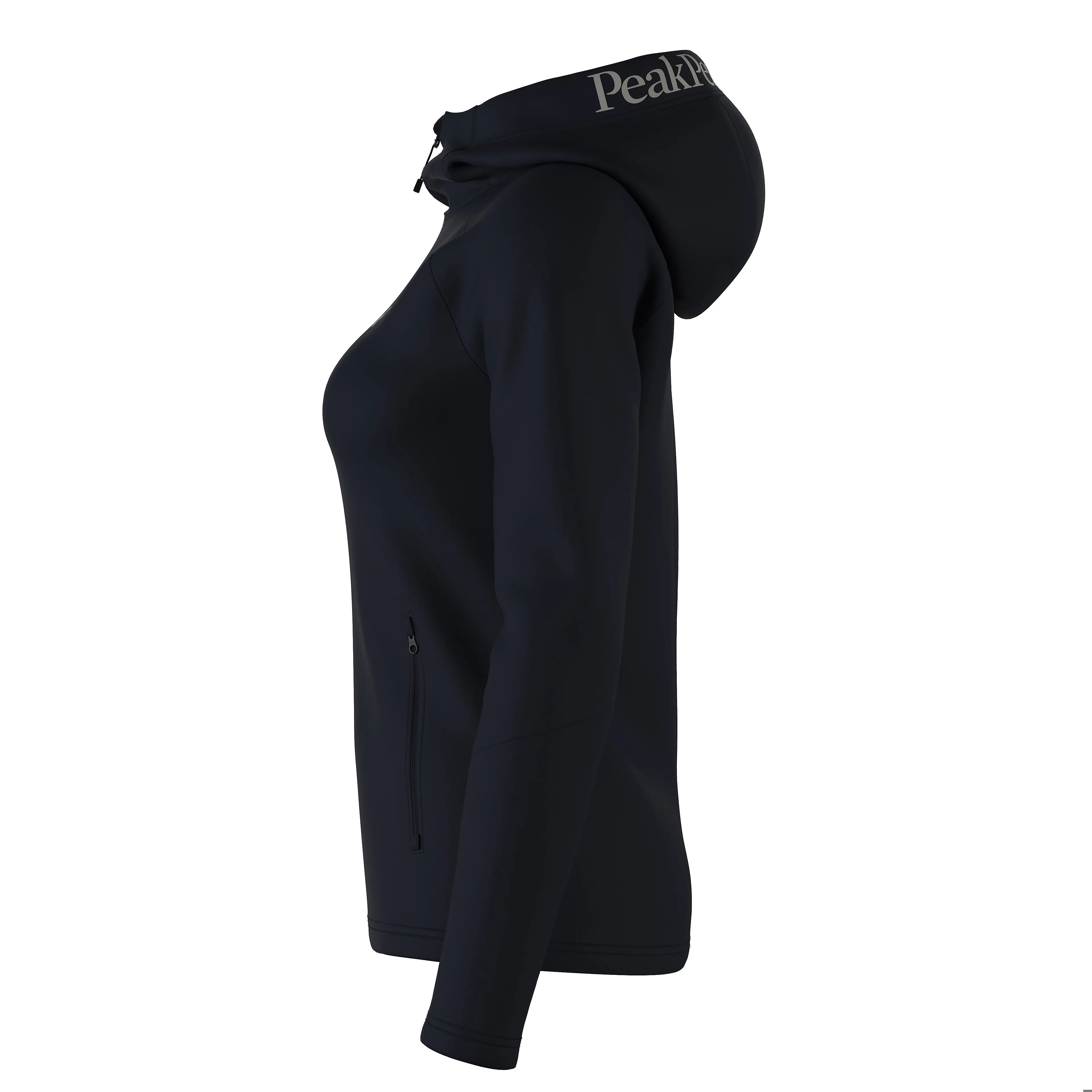 W Rider Essentials Zip Hood