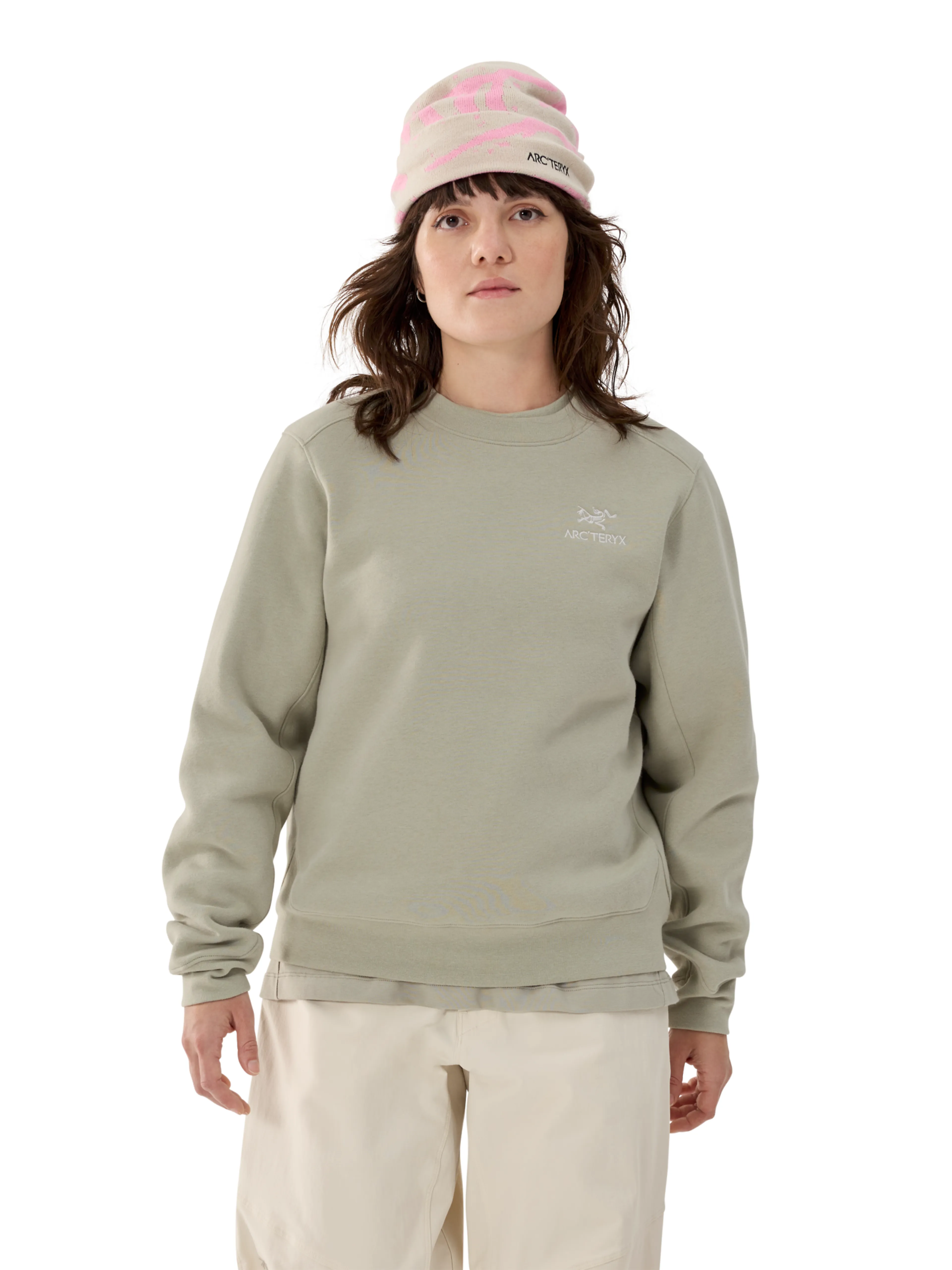 Emblem Fleece Crew W