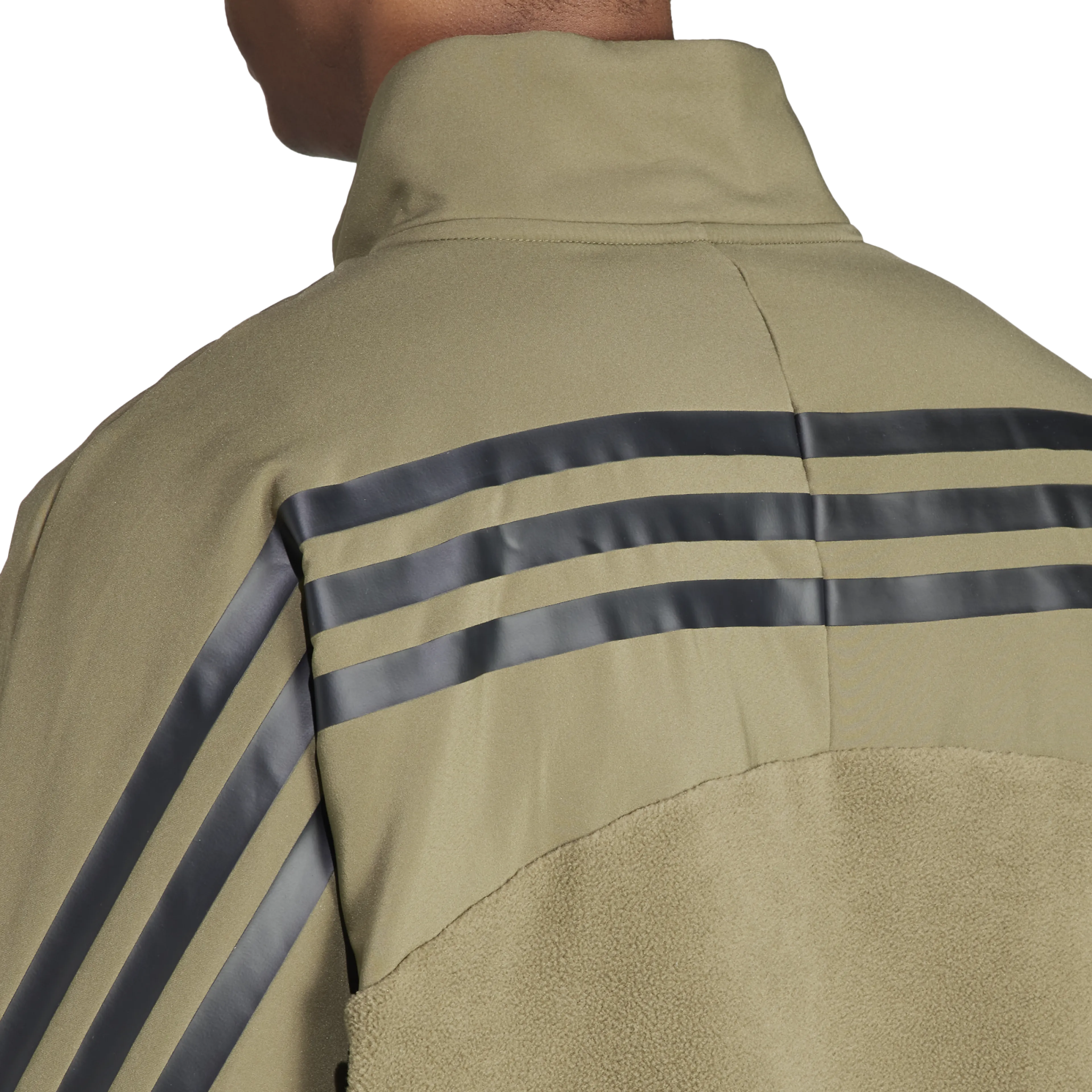 Future Icons 3-Stripes 1/4-Zip genser herre