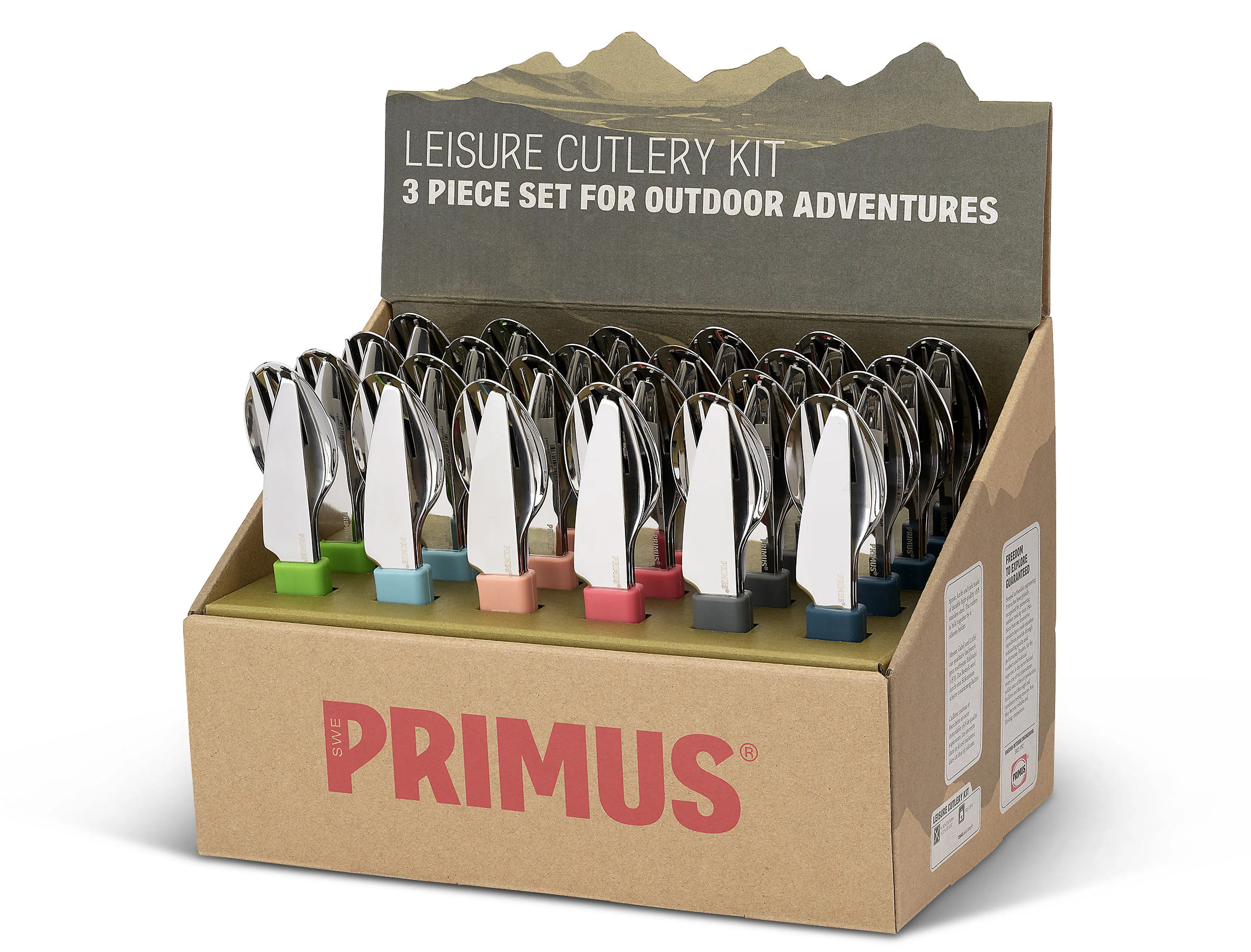 Leisure Cutlery 24pc Display