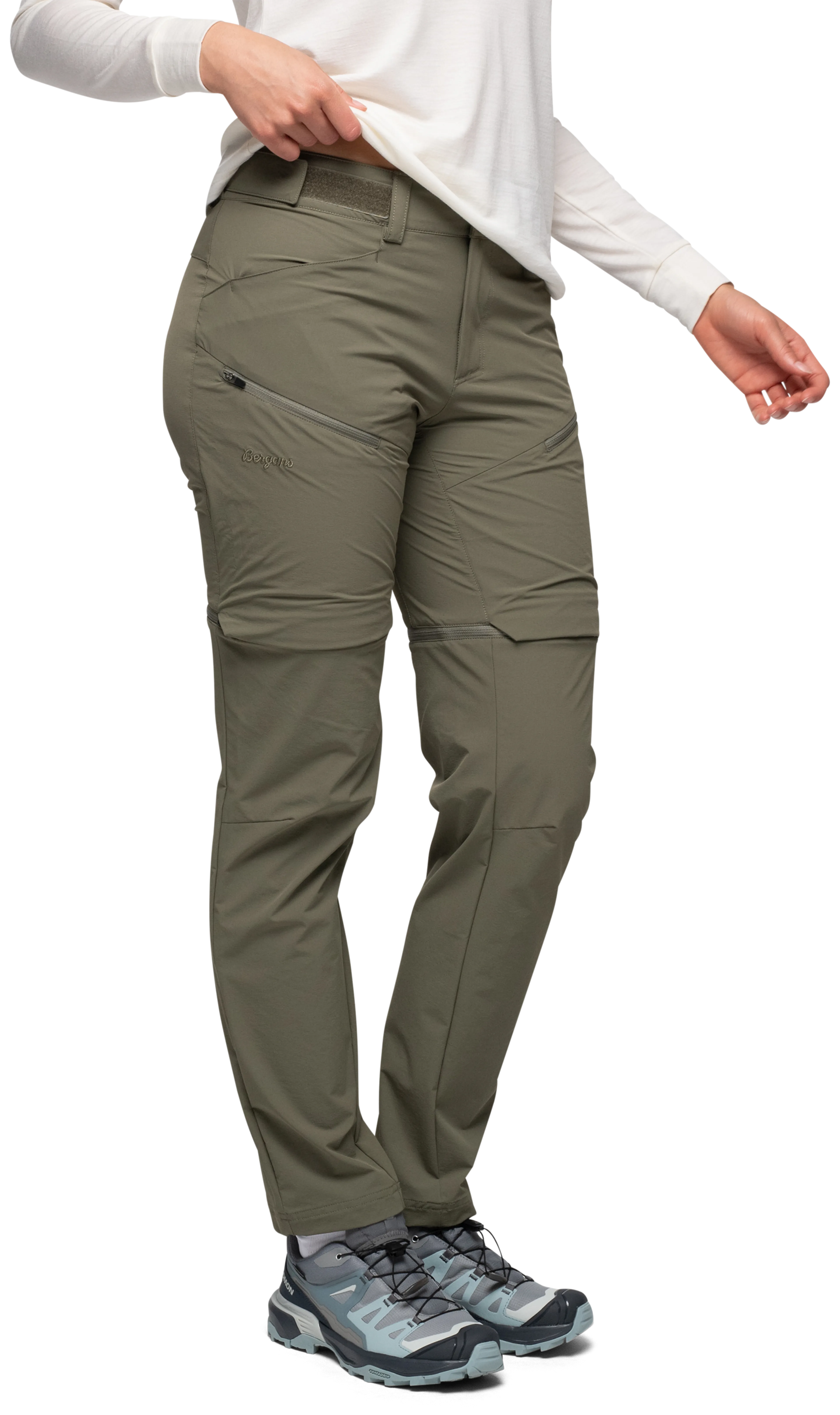 Convertible Zip-Off Softshell Pants Women
