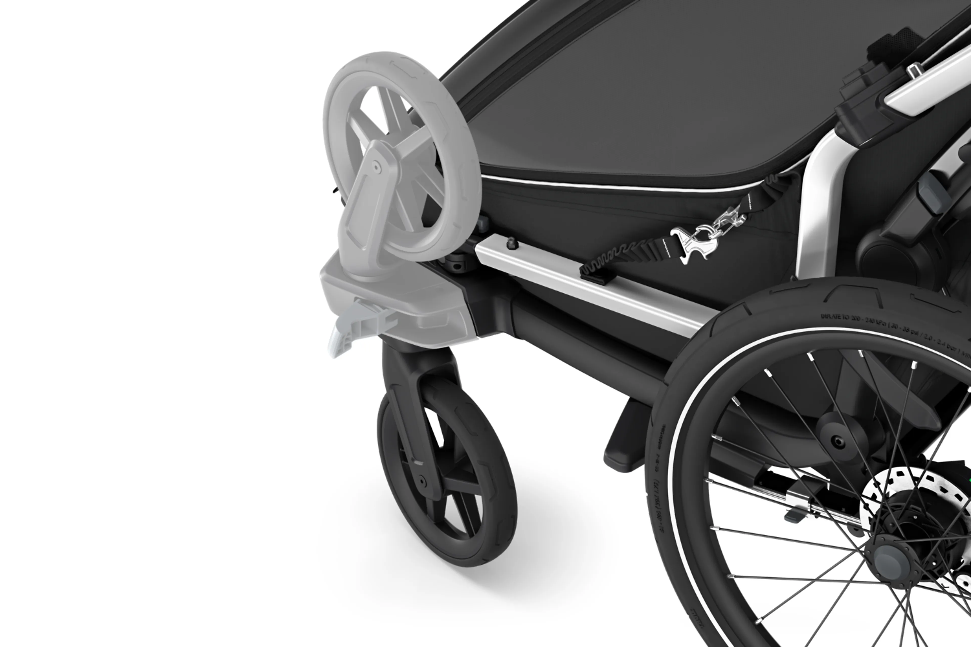 Chariot Sport2 dbl Blk Chariot Sport2 dbl Blk