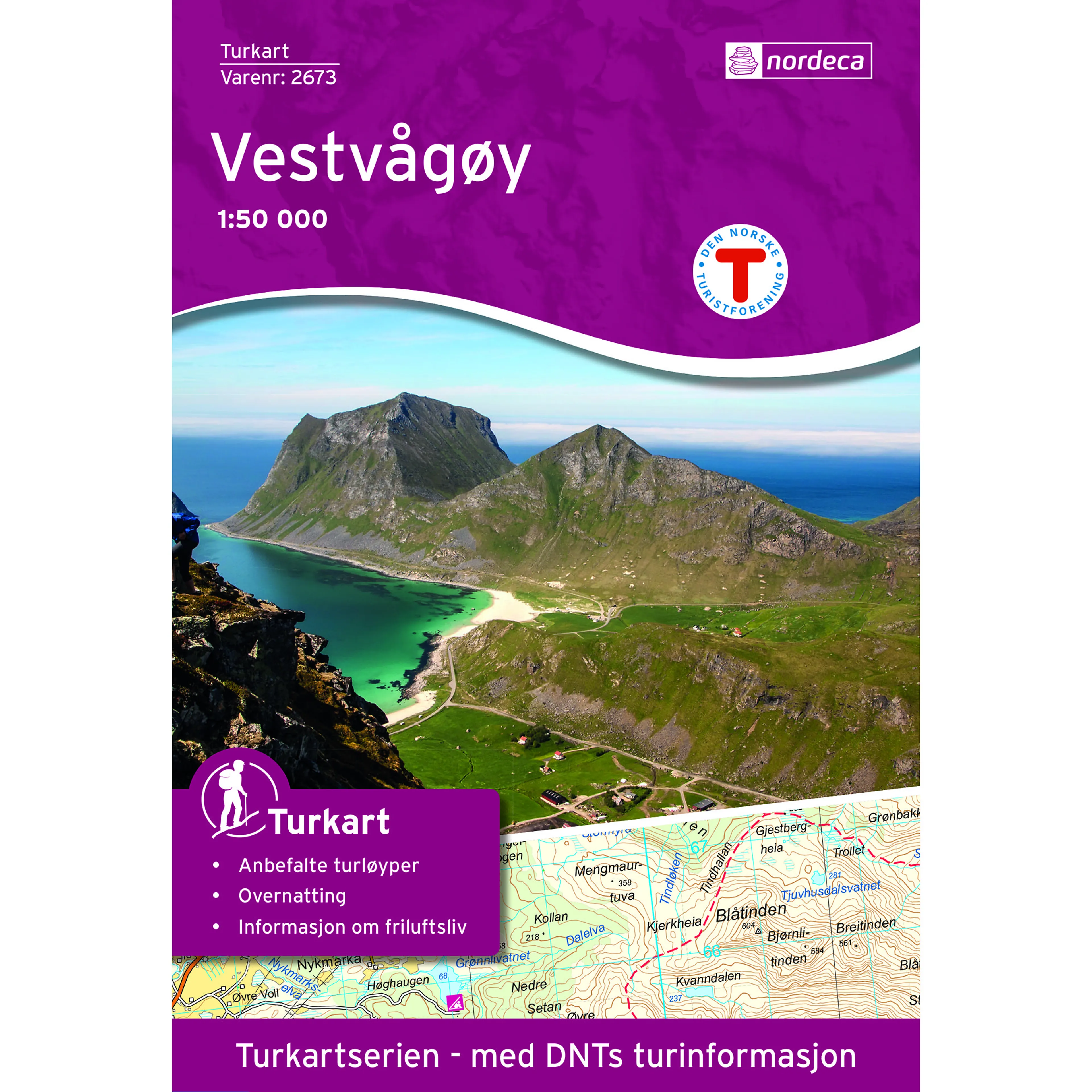 VESTVÅGØY 1:50 000