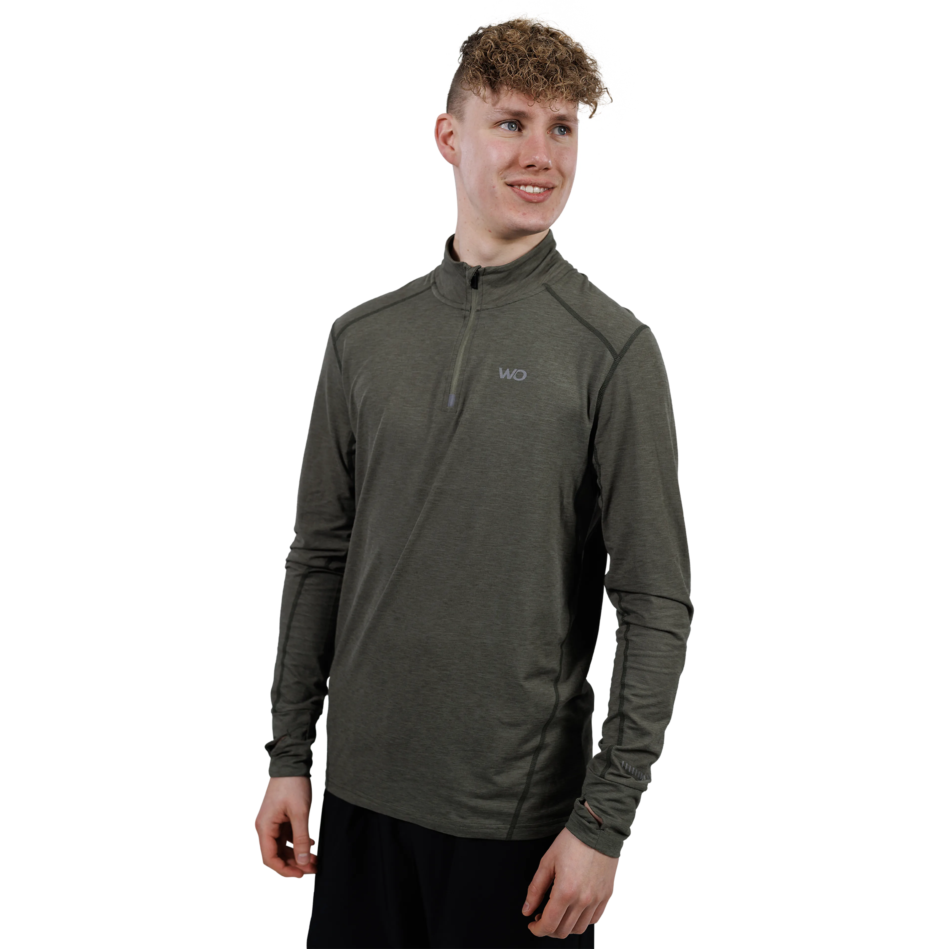 Hillon Melange Midlayer Herre