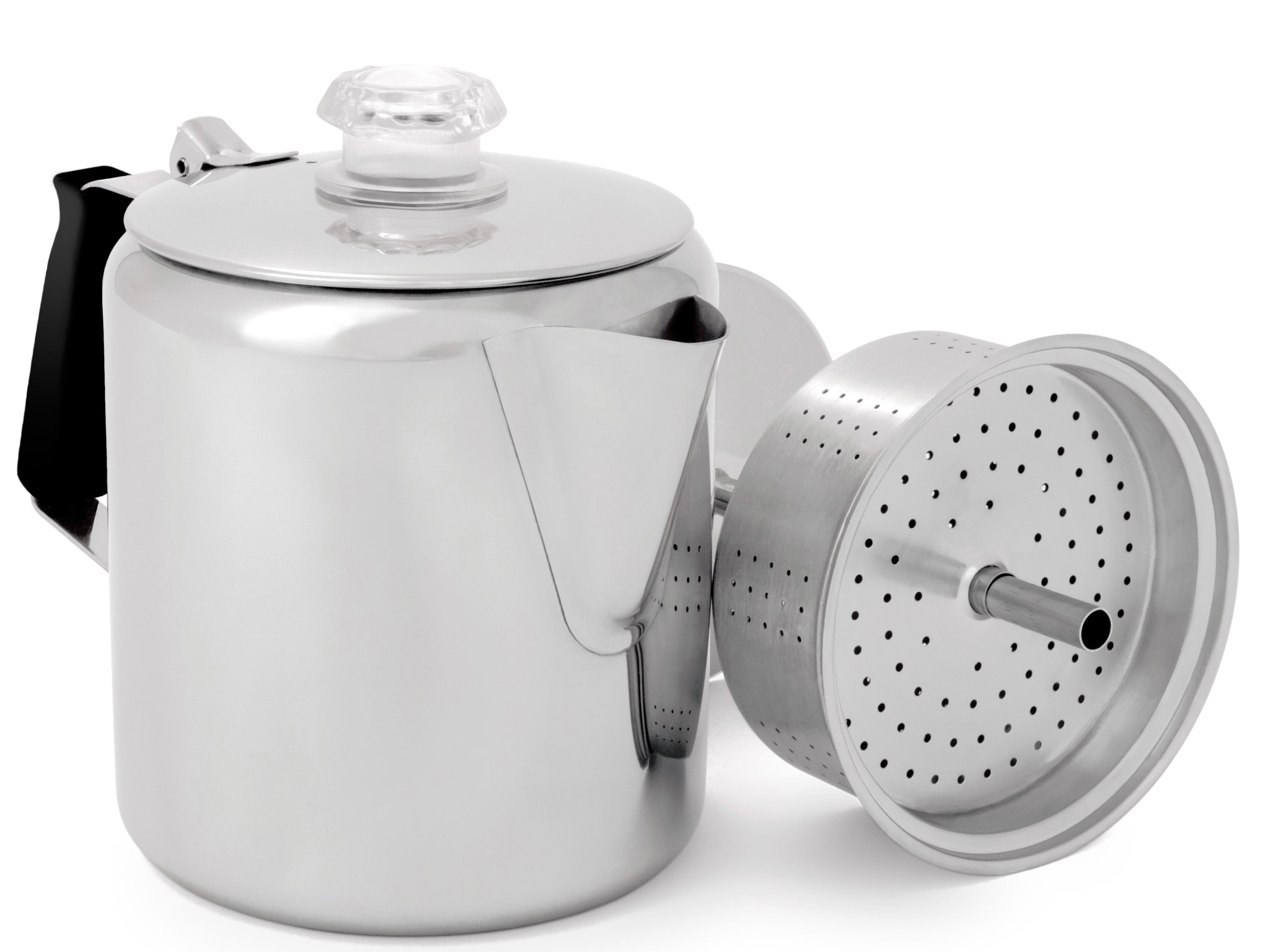 GLACIER STAINLESS 6 CUP PERC