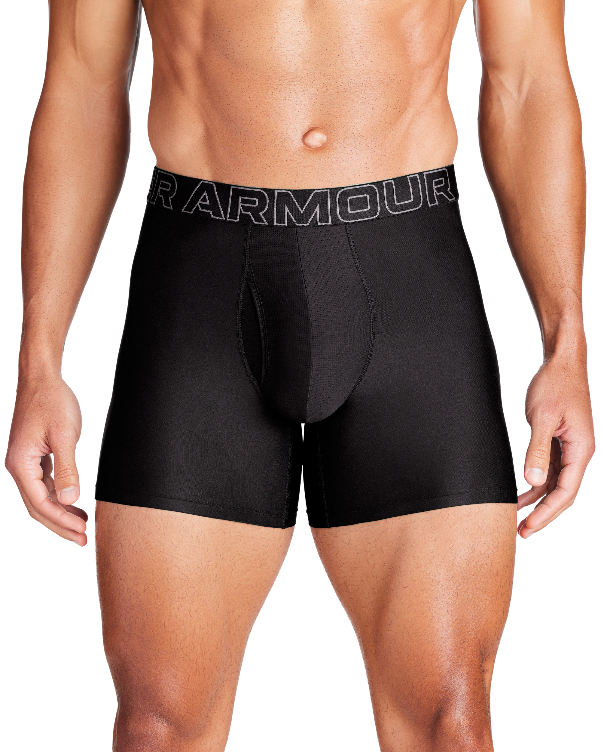 UA PERFORMANCE TECH - SOLID 6" 3pk